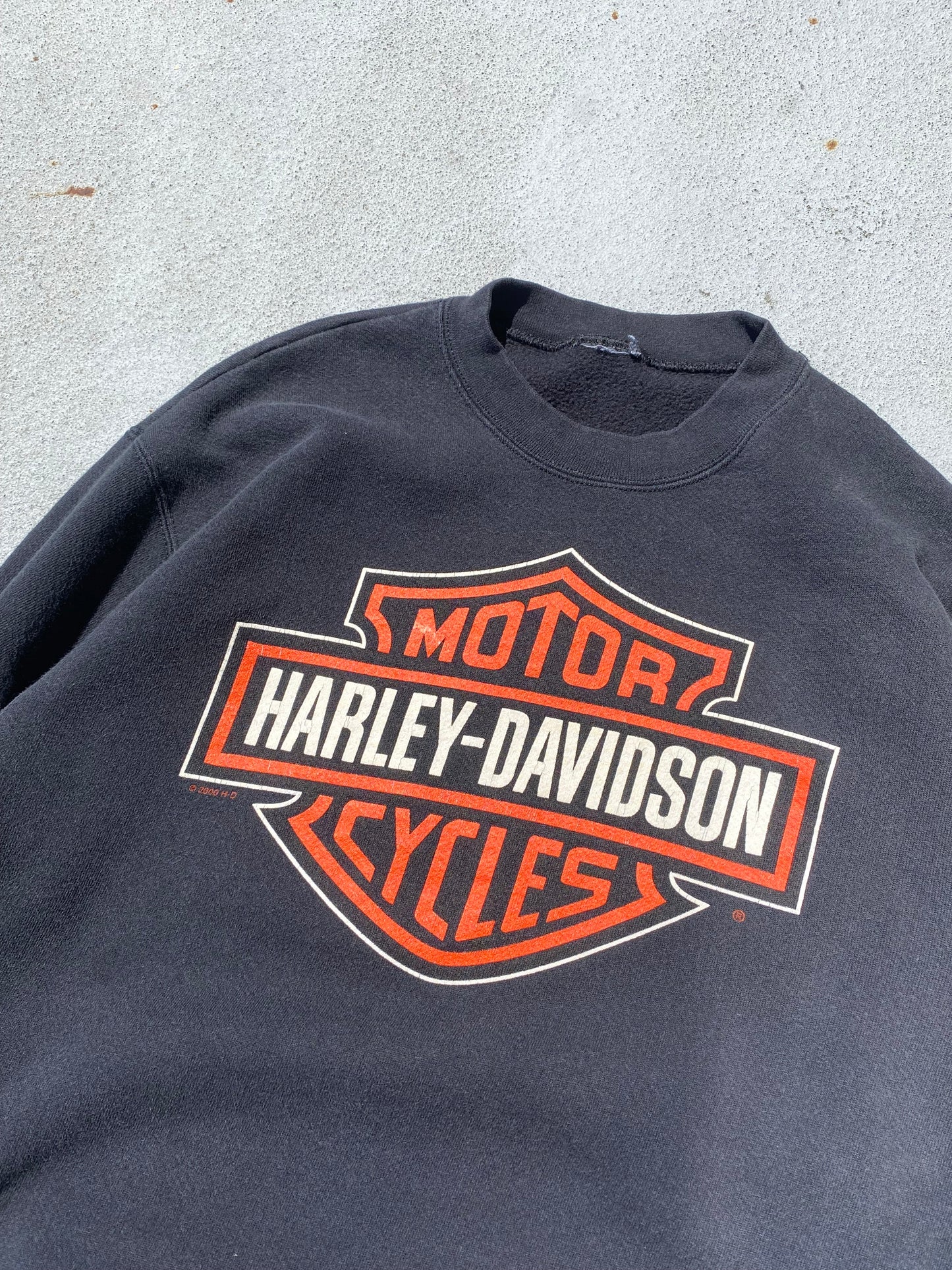 Vintage Harley Davidson Shield Chicago sweatshirt size medium