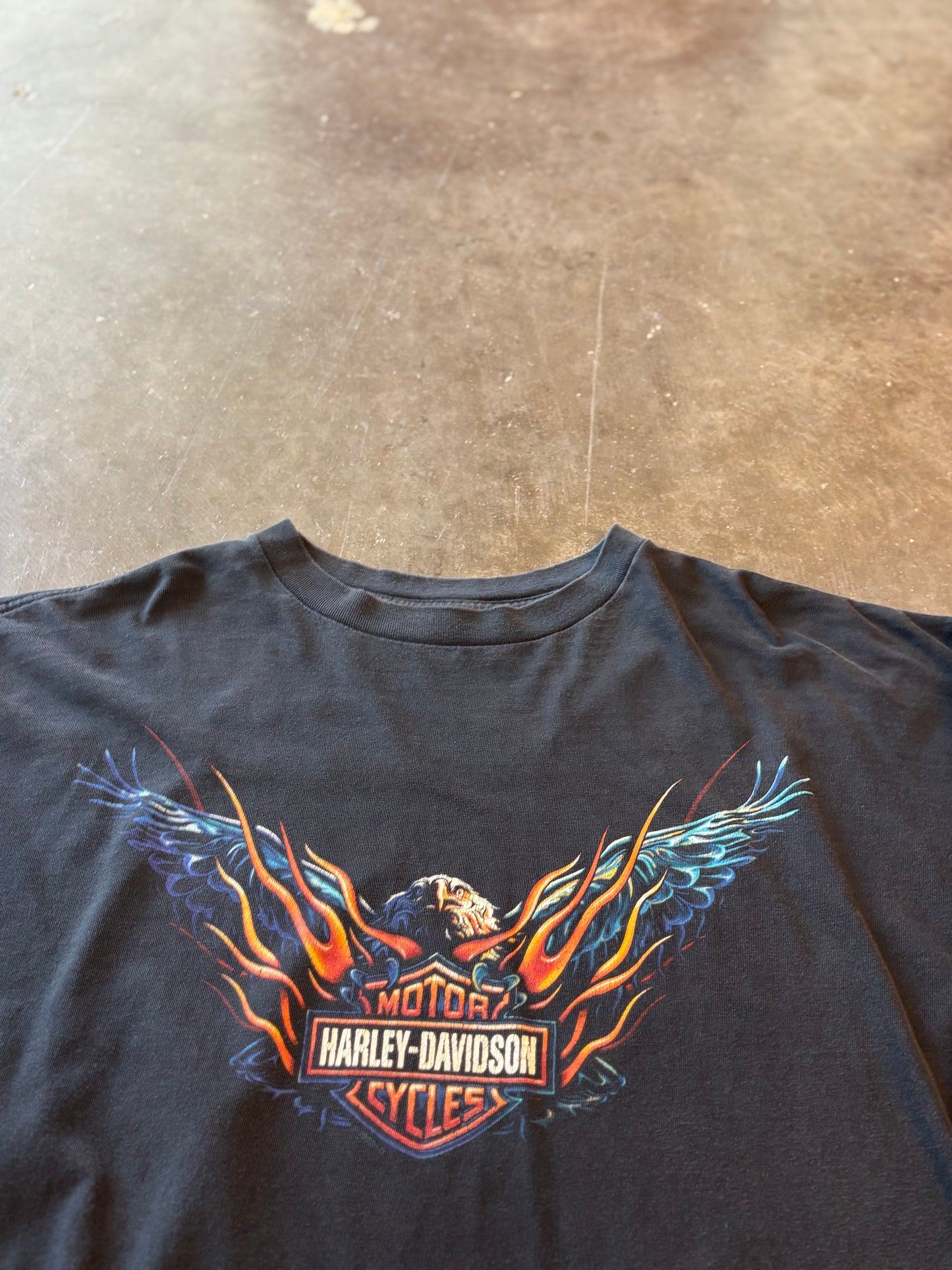 Vintage Harley Davidson Eagle long sleeve size xxl