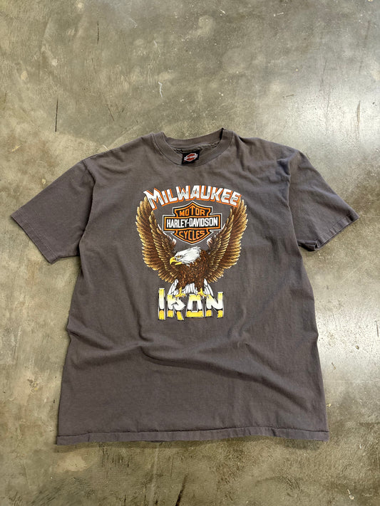 Vintage 80’s Harley Davidson Milwaukee iron size xxl