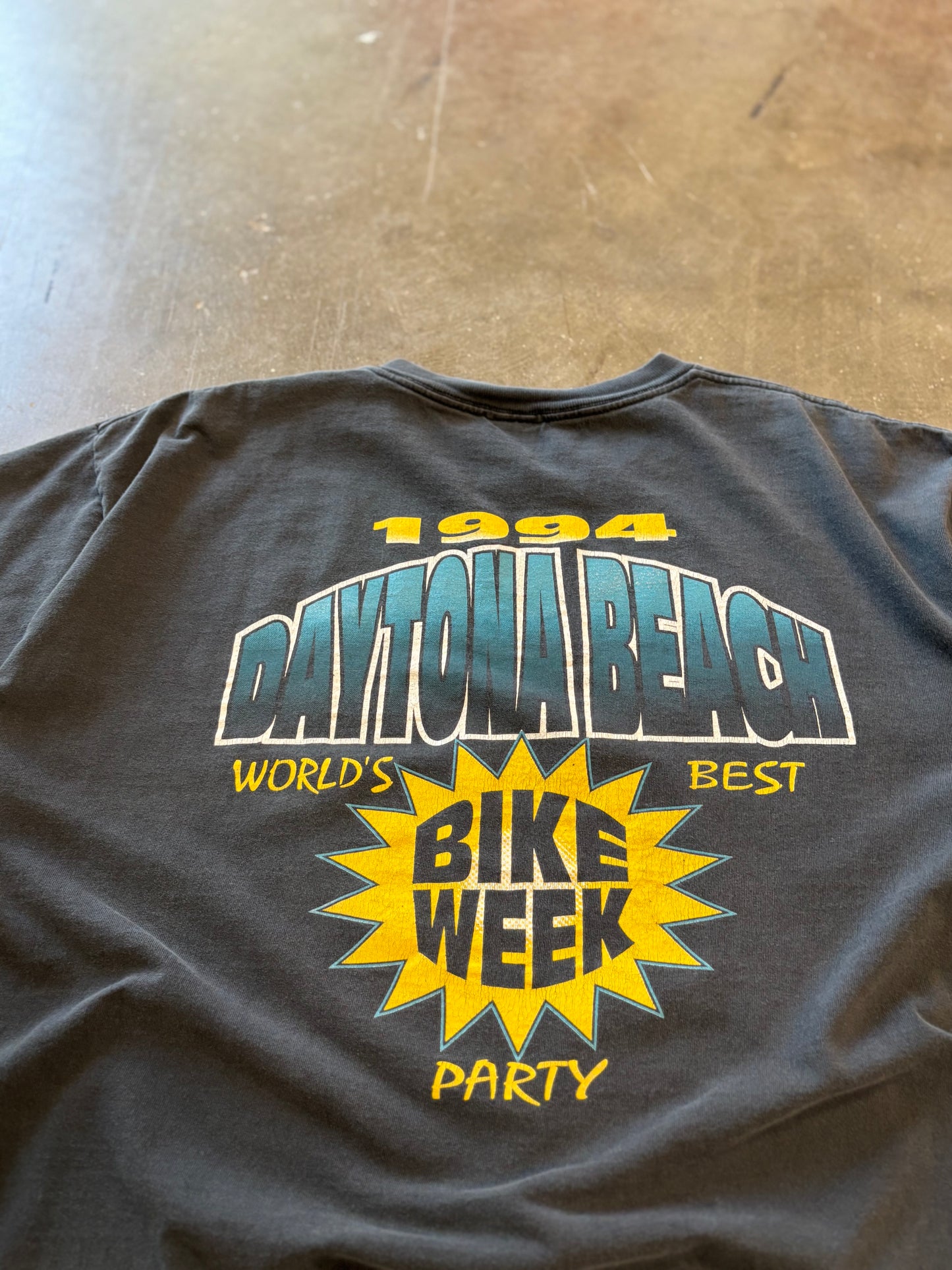 Vintage Daytona Bike Week skull shirt size XL