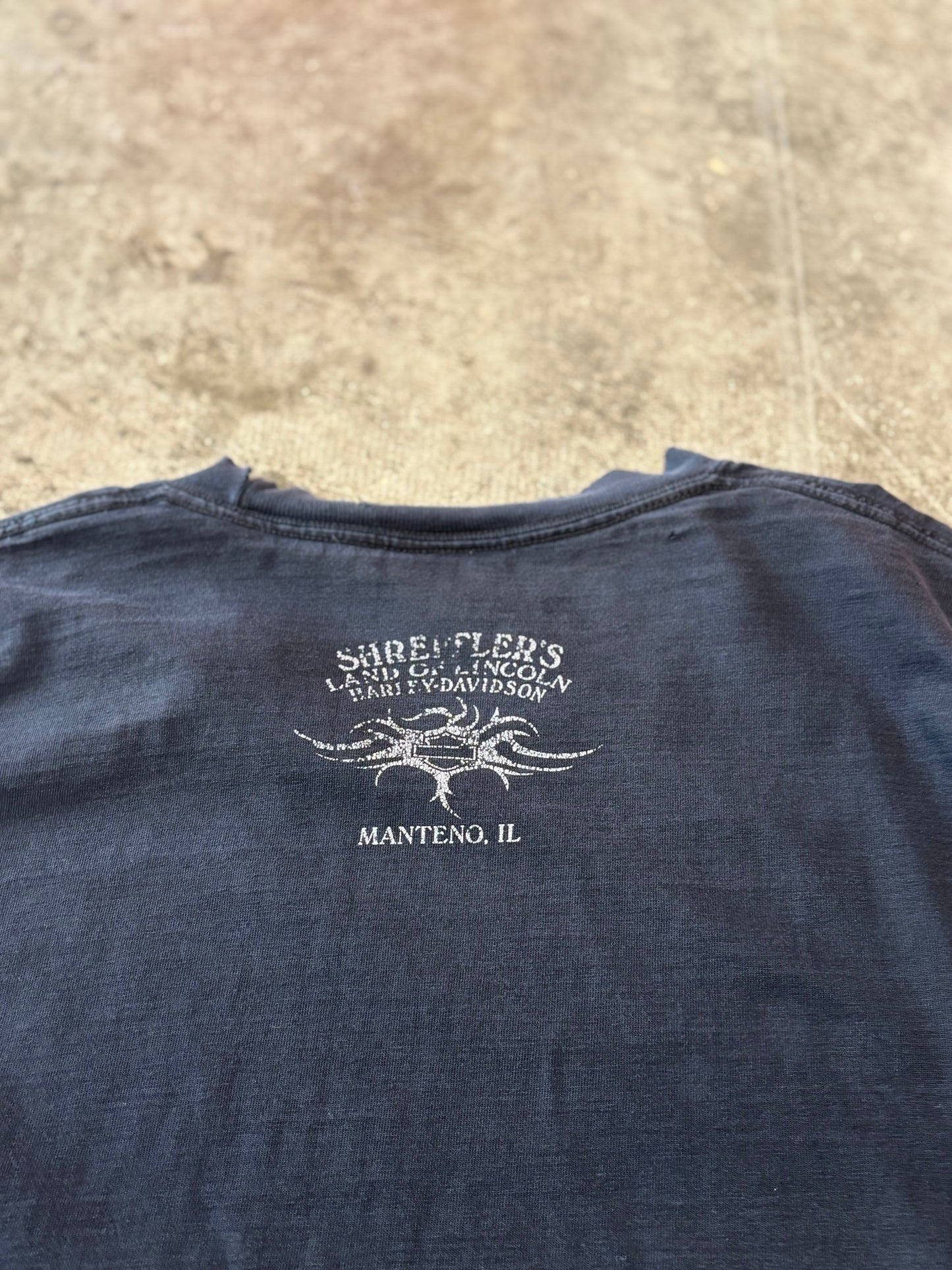 Vintage Chrome flame long sleeve size xl