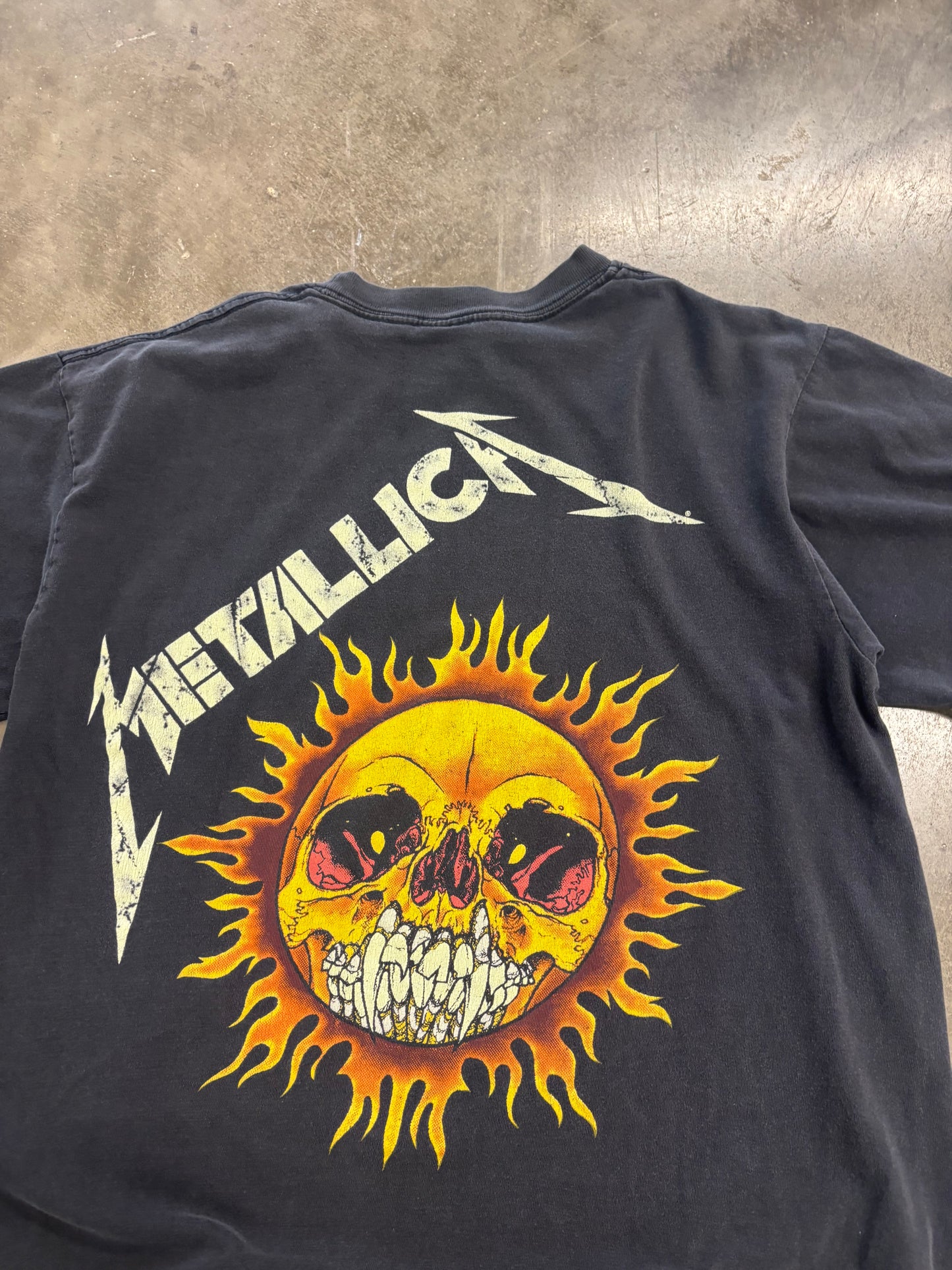 Vintage Metallica 1994 Pushead size large