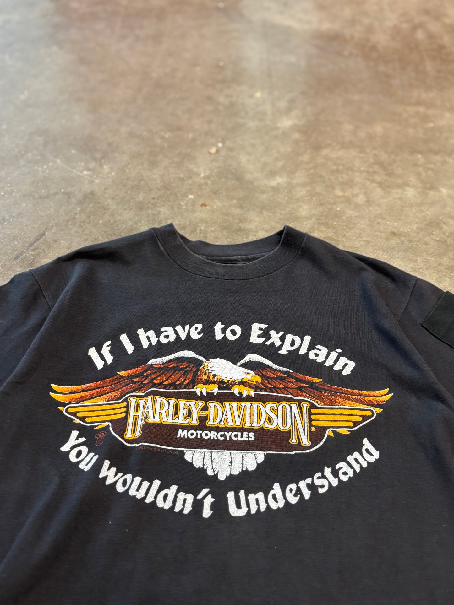 Vintage Harley Davidson if I have to explain shirt size large