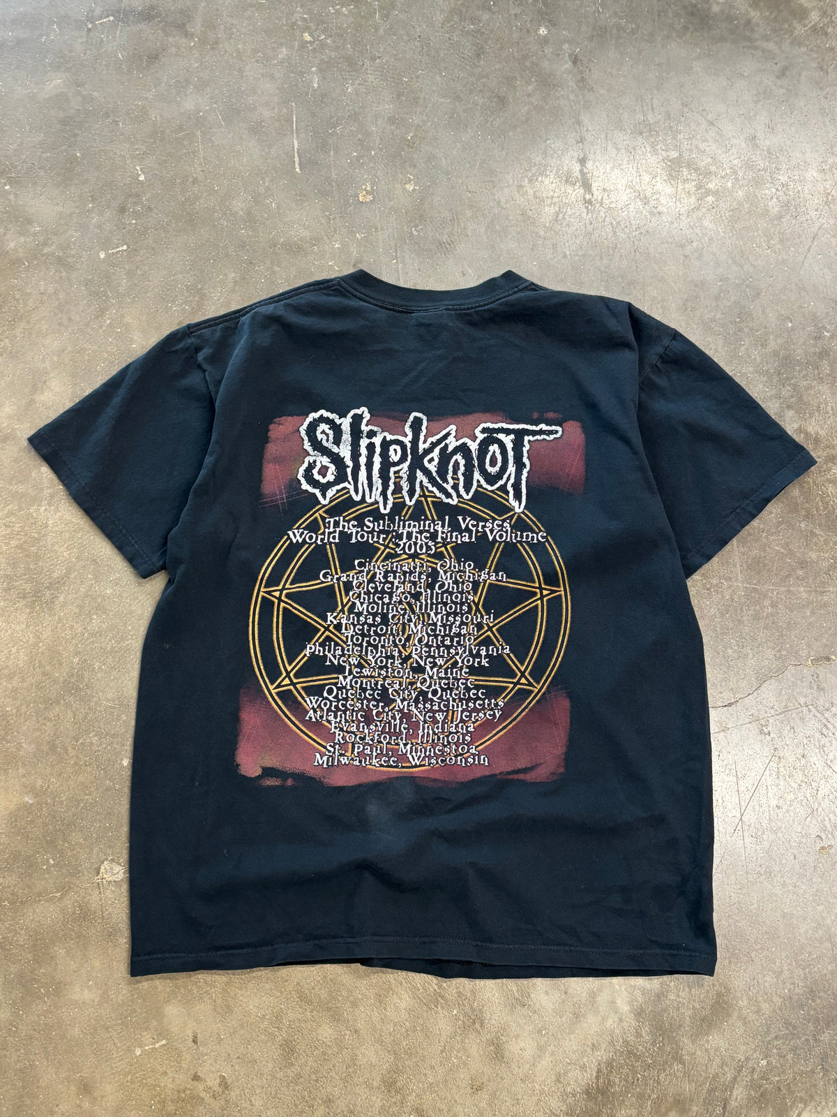 Vintage Slipknot shirt size large
