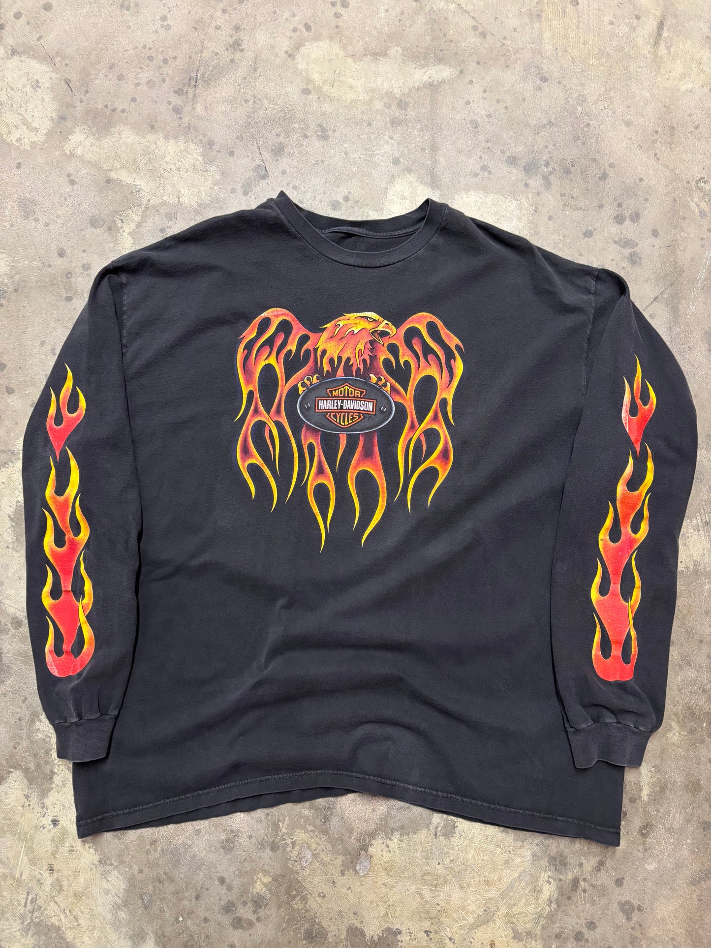 Vintage Harley Davidson Screaming Eagle shirt size XXL