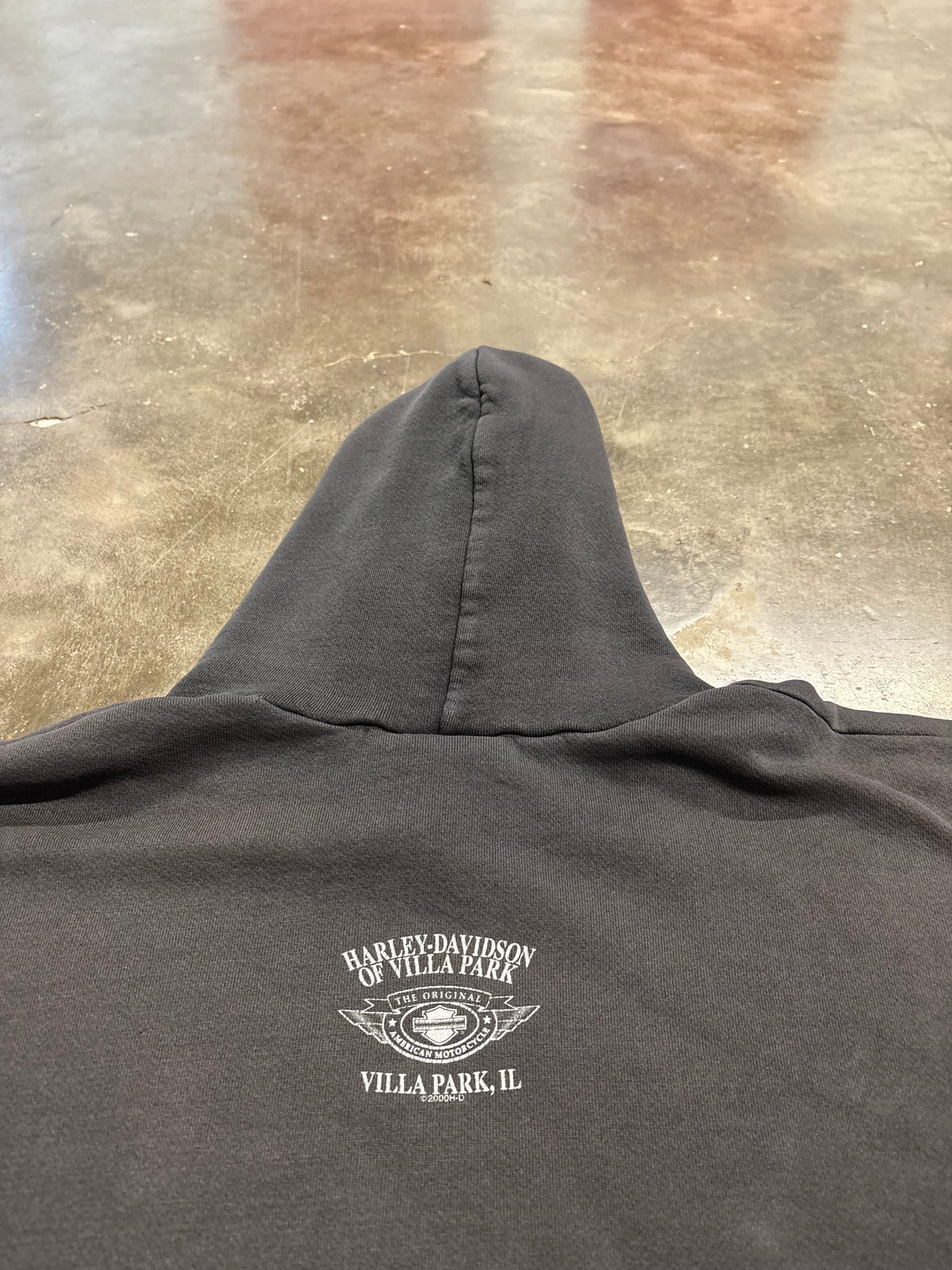 Vintage Harley Davidson smoked and thrashed hoodie size xxxl