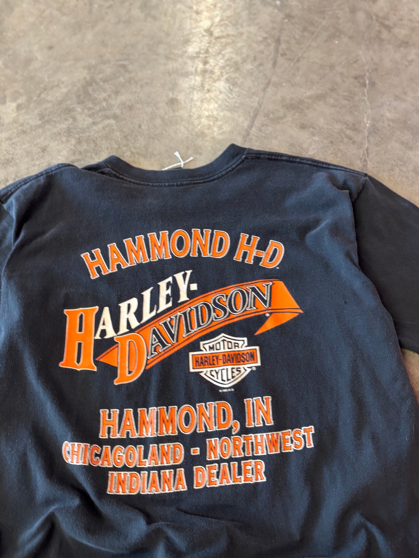 Vintage Harley Davidson wolf shirt size xl