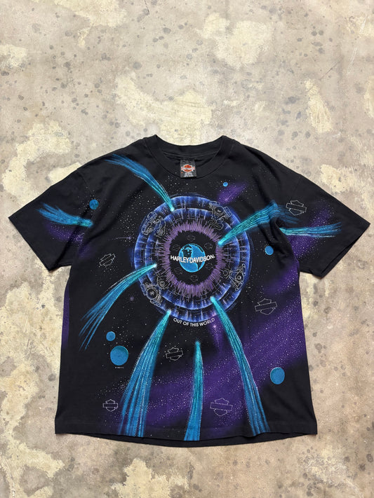 Vintage Harley Davidson out of this world shirt size extra large