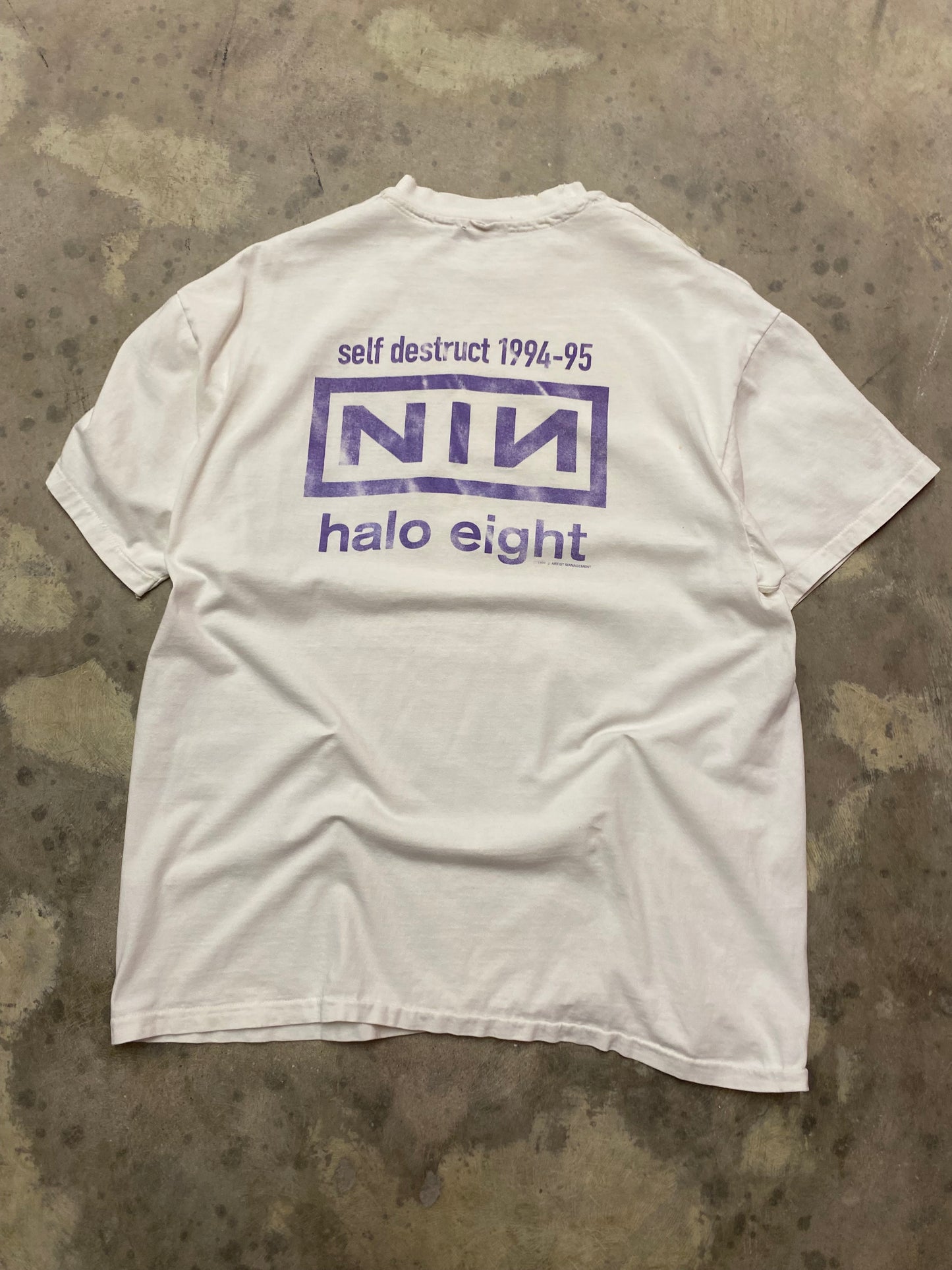 Vintage Nine Inch Nails The Downward Spiral shirt Size Extra Large