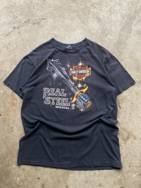 Vintage Harley Davidson Real Steel shirt size extra large