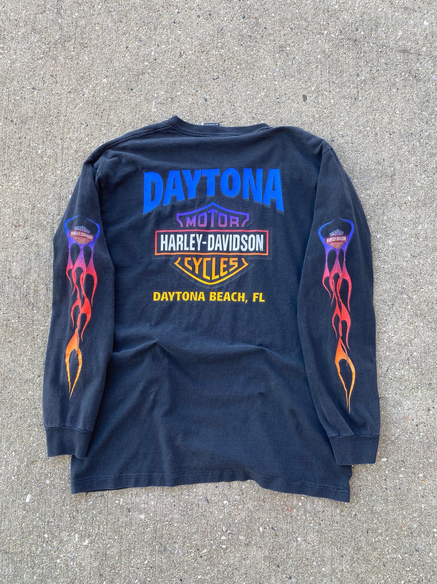 Vintage Harley Davidson Aye just give me my moneyyy long sleeve size large