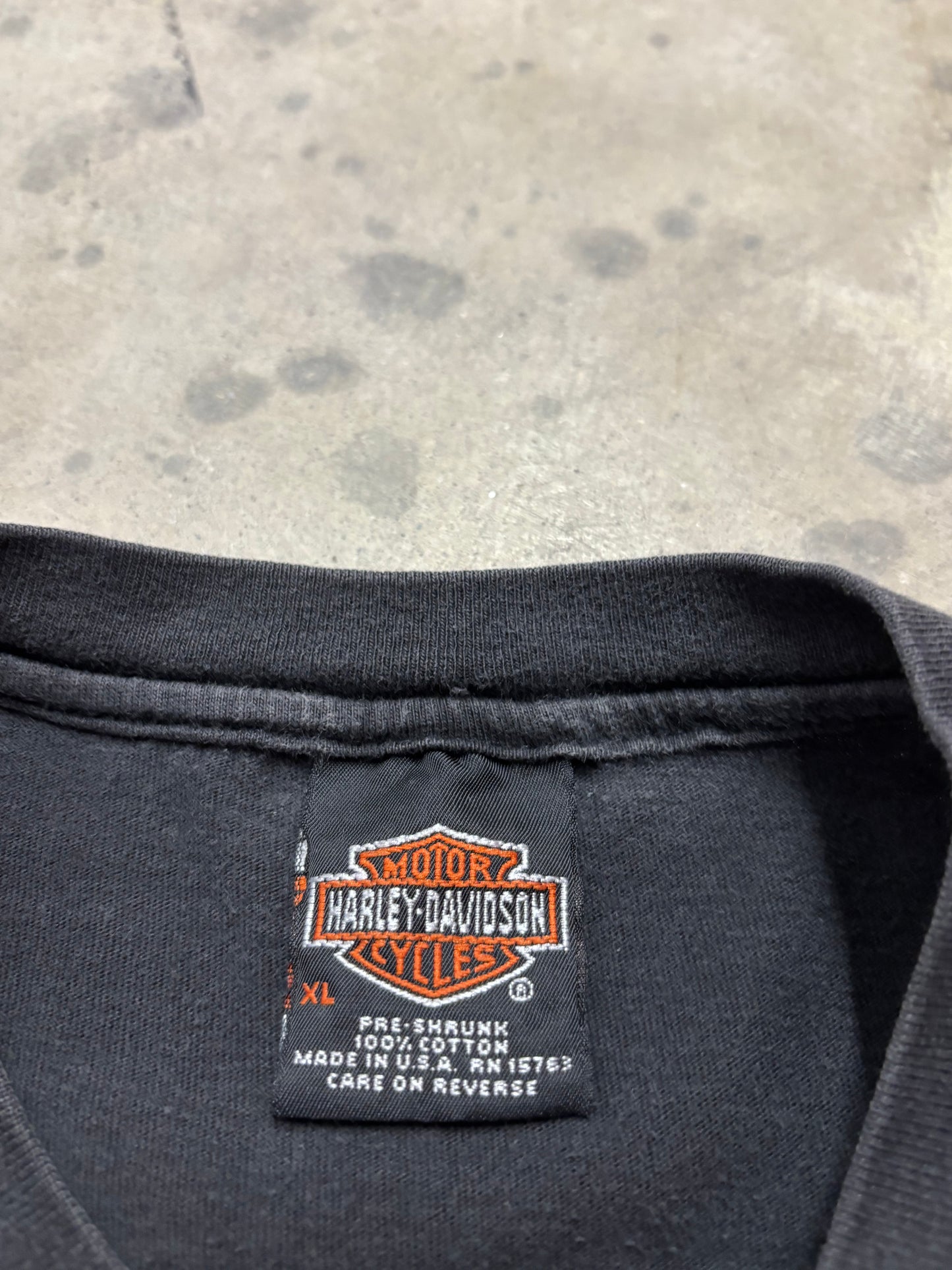 Vintage Harley Davidson Flaming Eagle long sleeve size xl shirt