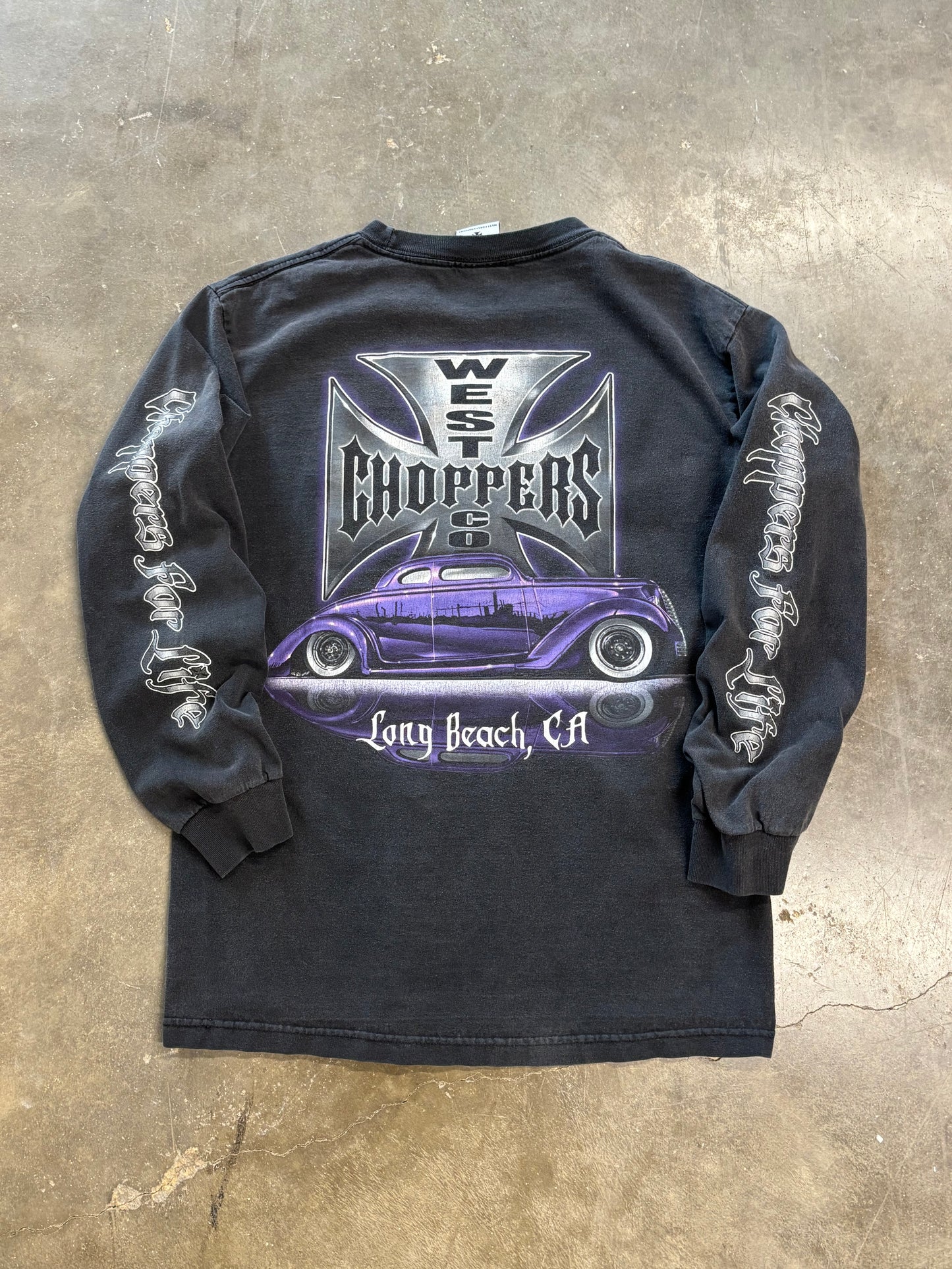 Vintage West coast choppers long sleeve size medium