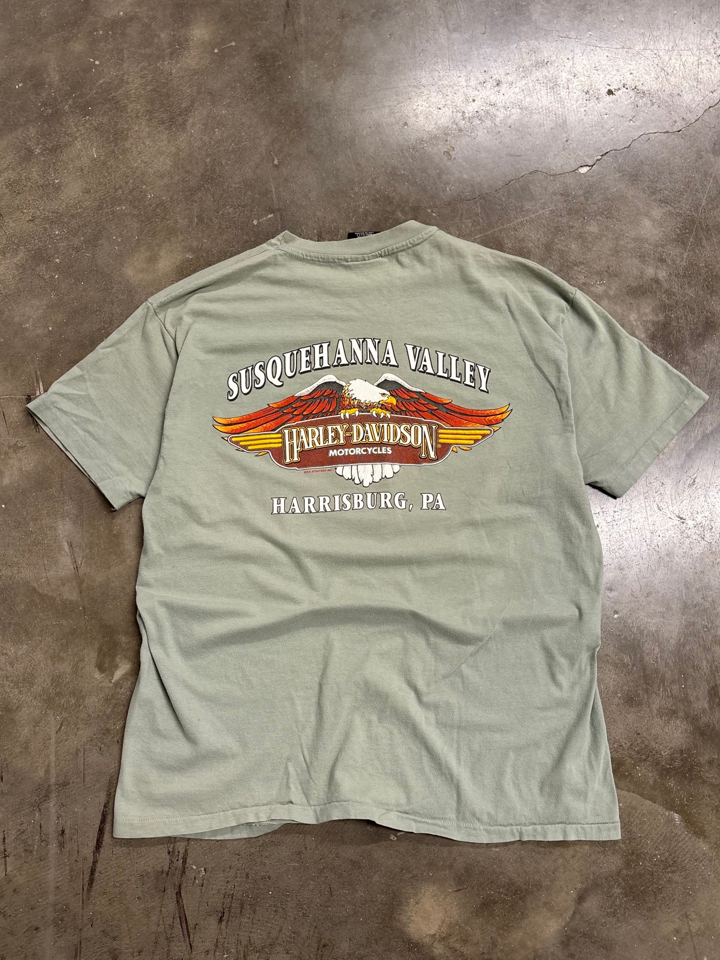 Vintage Harley Davidson the strong survive shirt size XL