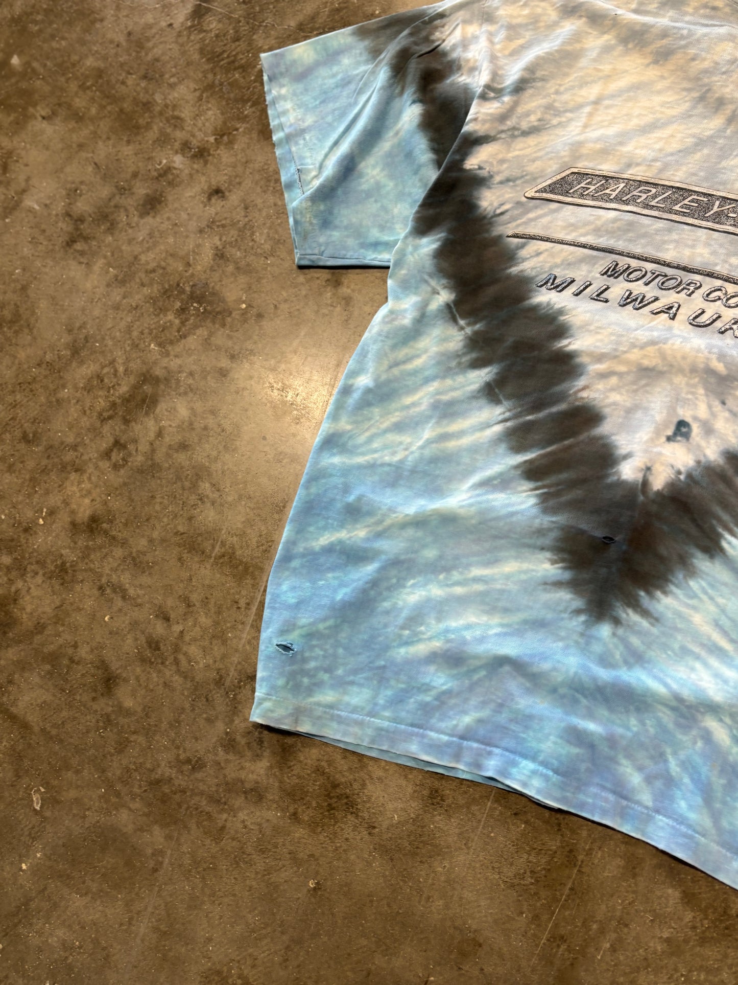 Vintage Harley Davidson tie dye shirt size xl