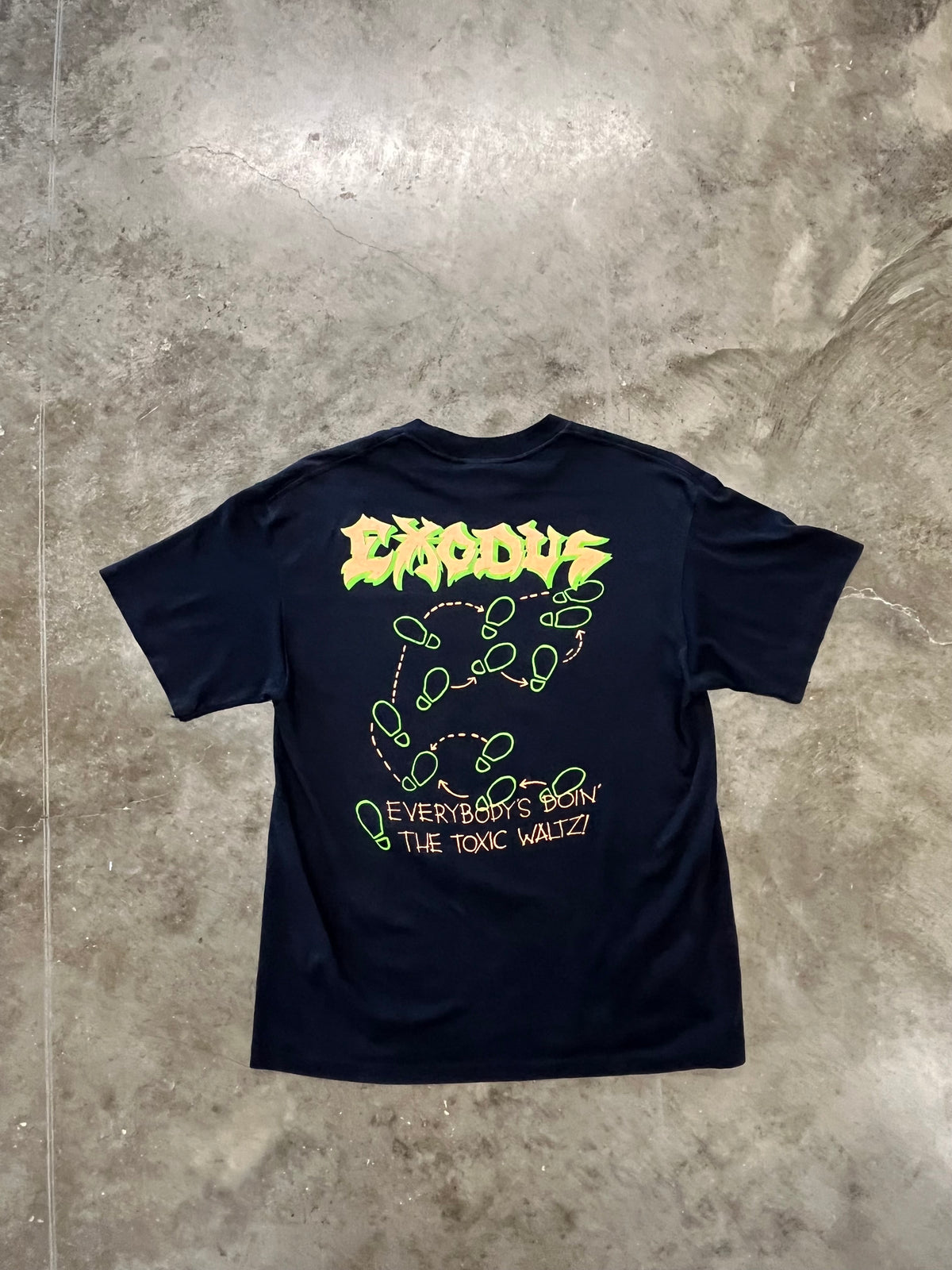 Vintage 80’s Exodus Waltz it up shirt size large