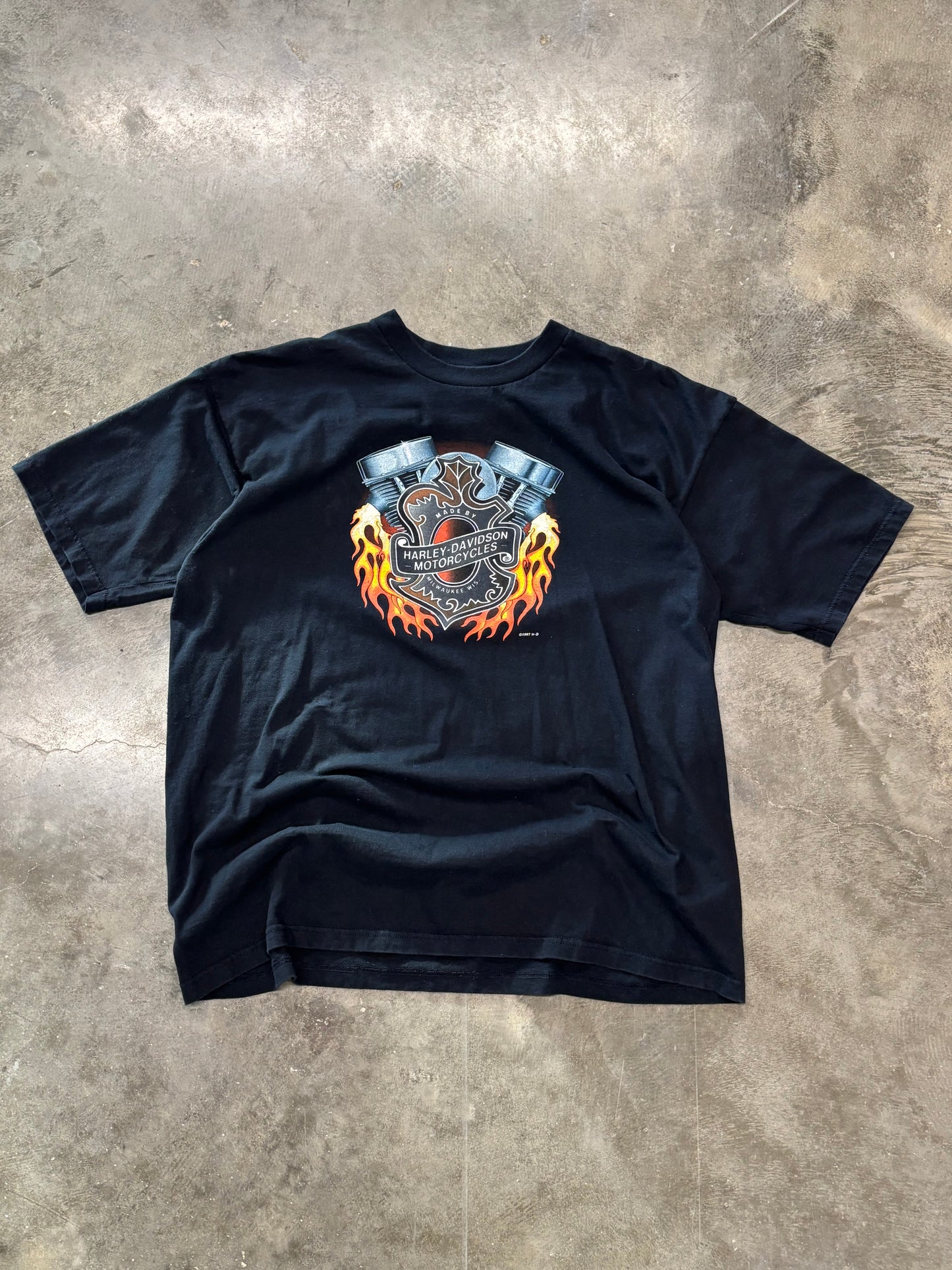 Vintage Harley Davidson vtwin shirt size xxl