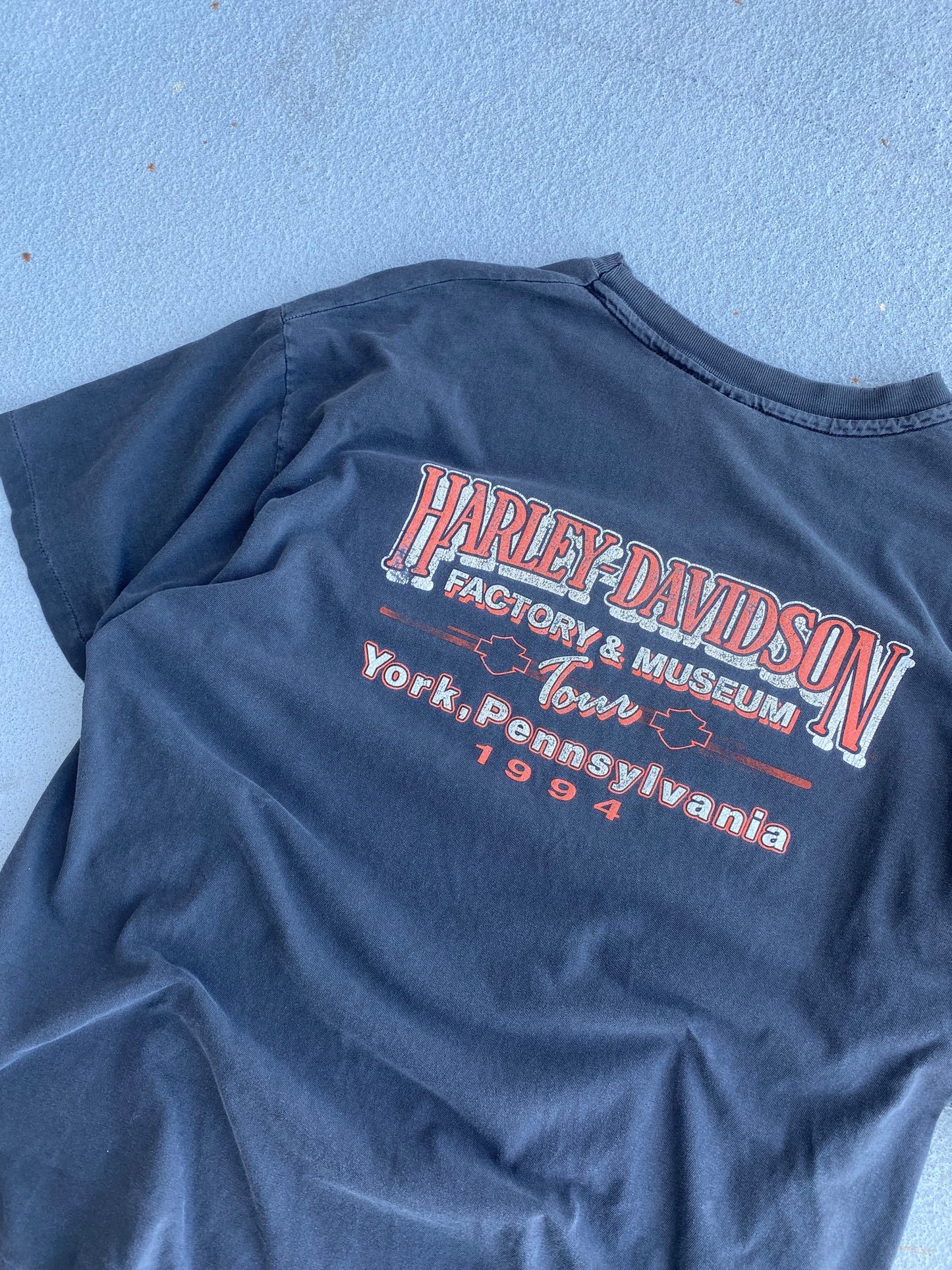 Vintage Harley Davidson Tour shirt Size XXL