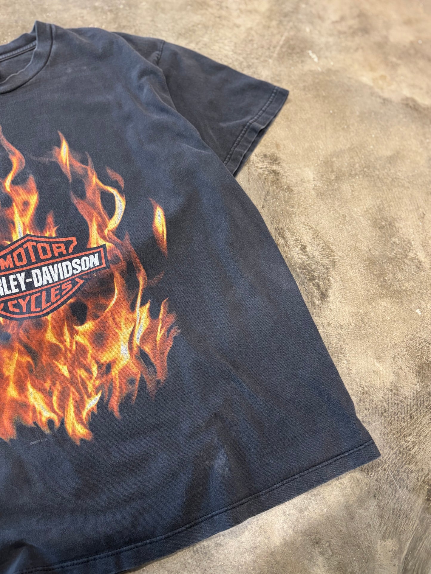 Vintage Harley Rising Flame shirt size XL