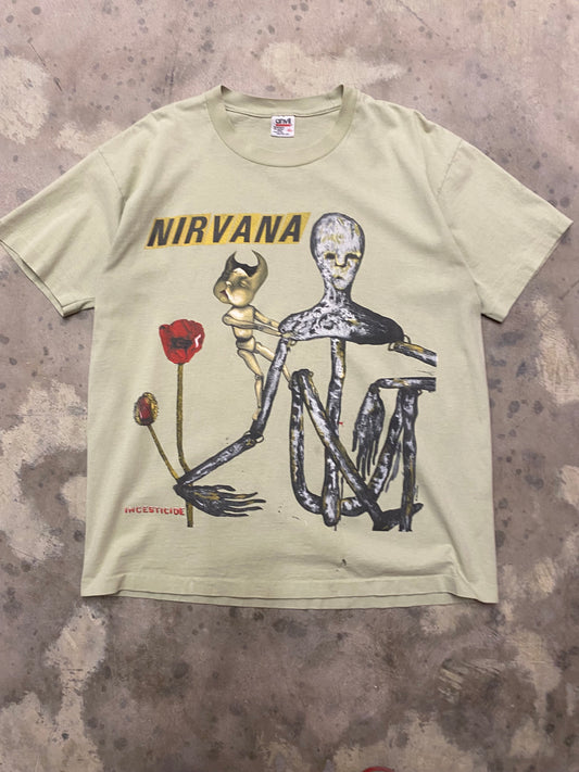 Vintage Nirvana Incesticide shirt size extra large