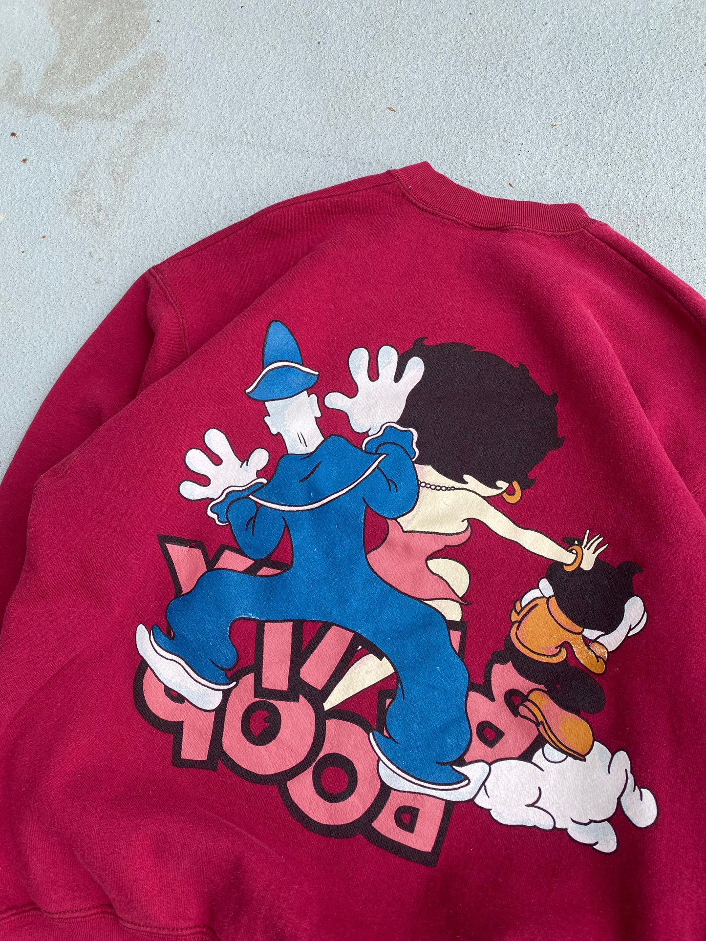 Vintage Betty Boop Sweatshirt Size XL