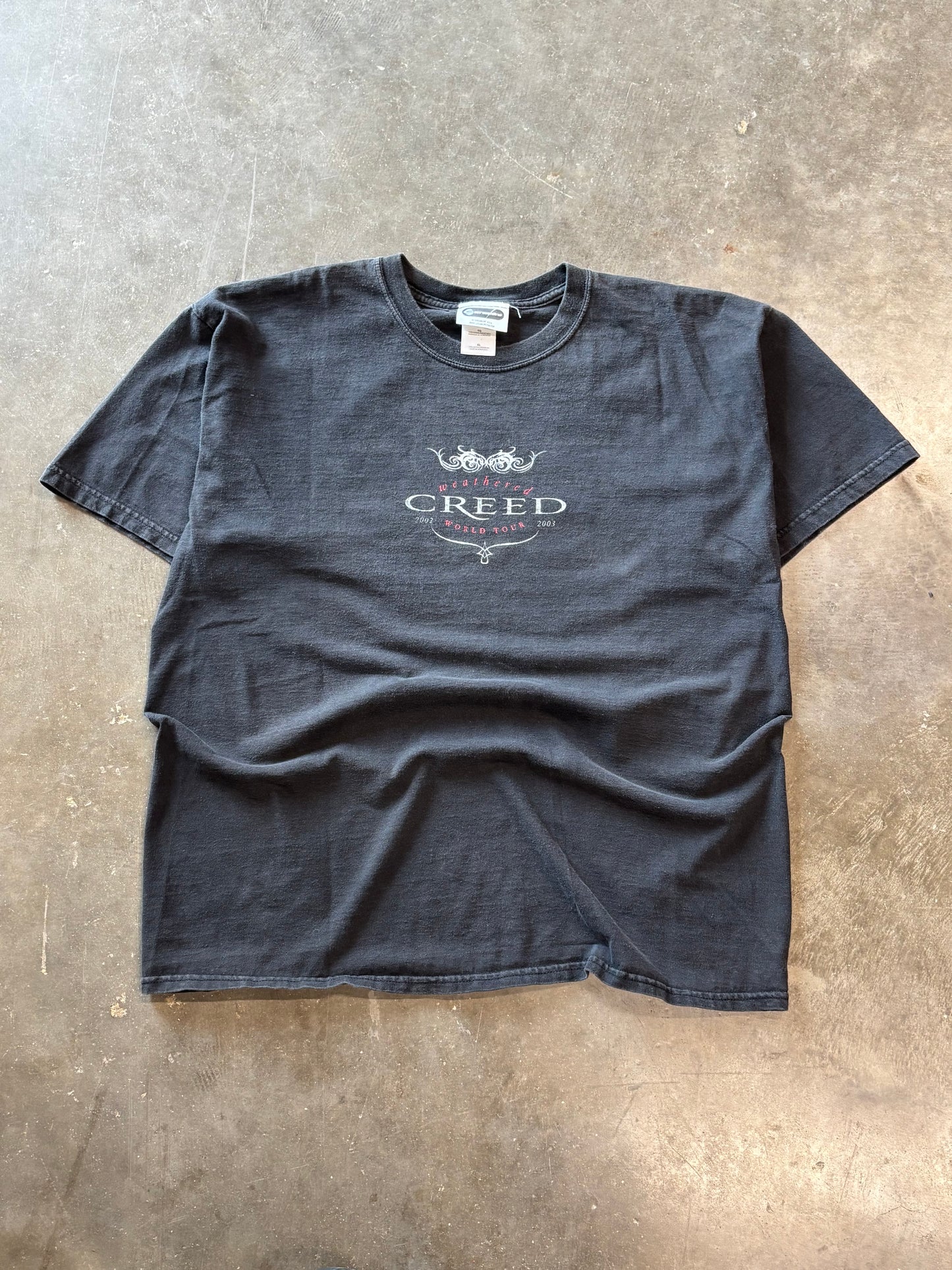 Vintage Creed Weathered band shirt size xl