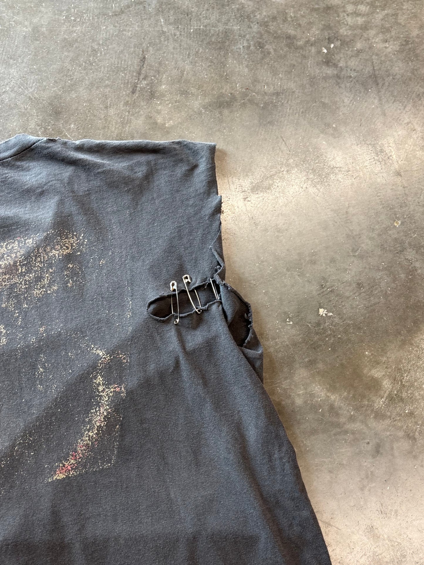 Vintage Rush thrashed chopped shirt size xl