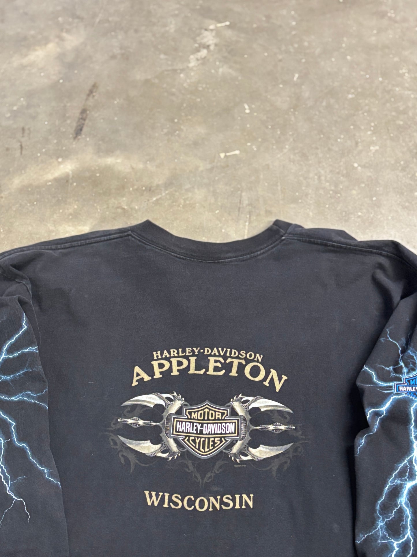Vintage Harley Davidson Lightning shirt size xxl