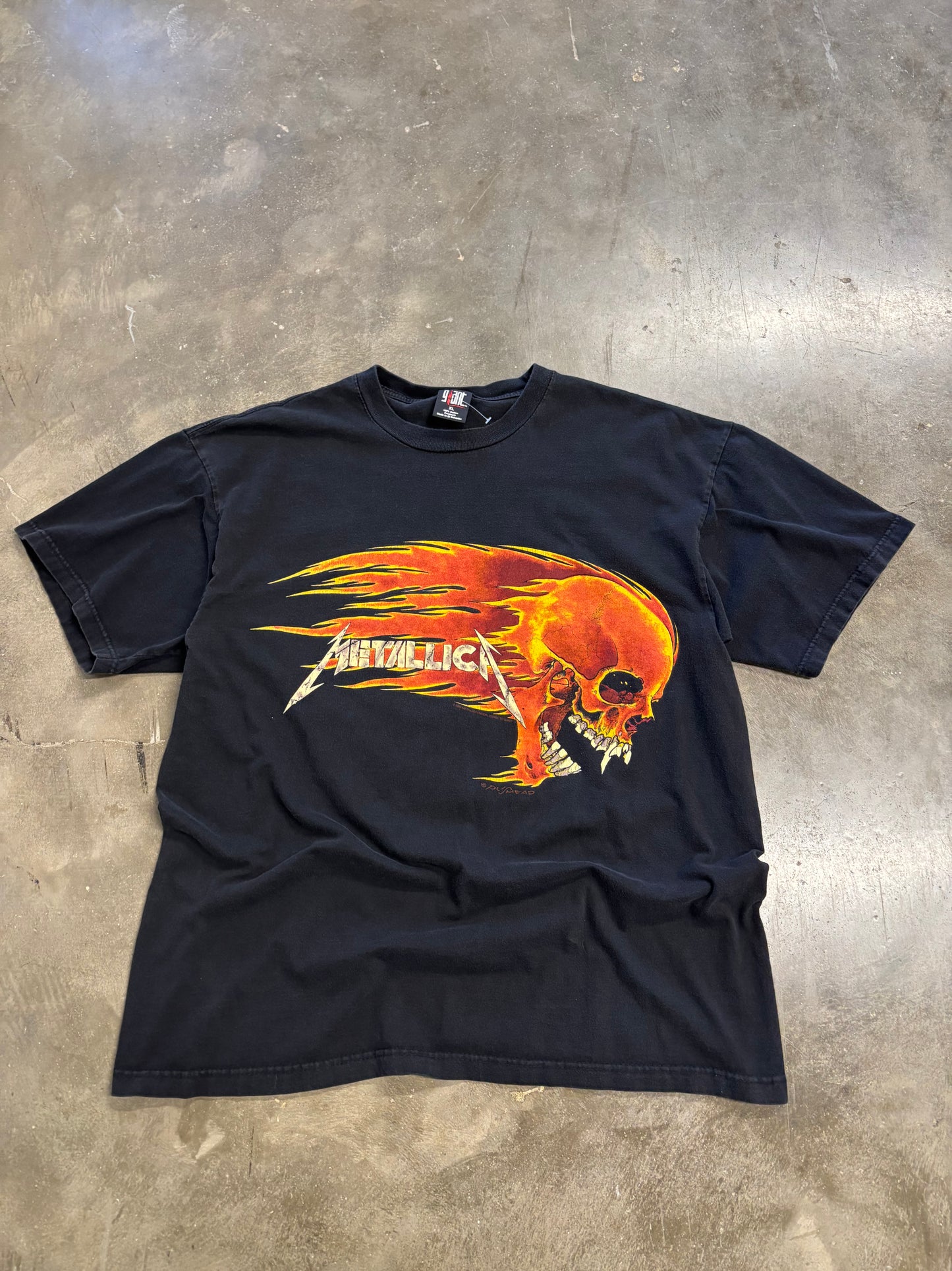 Vintage Metallica Pushead shirt size xl