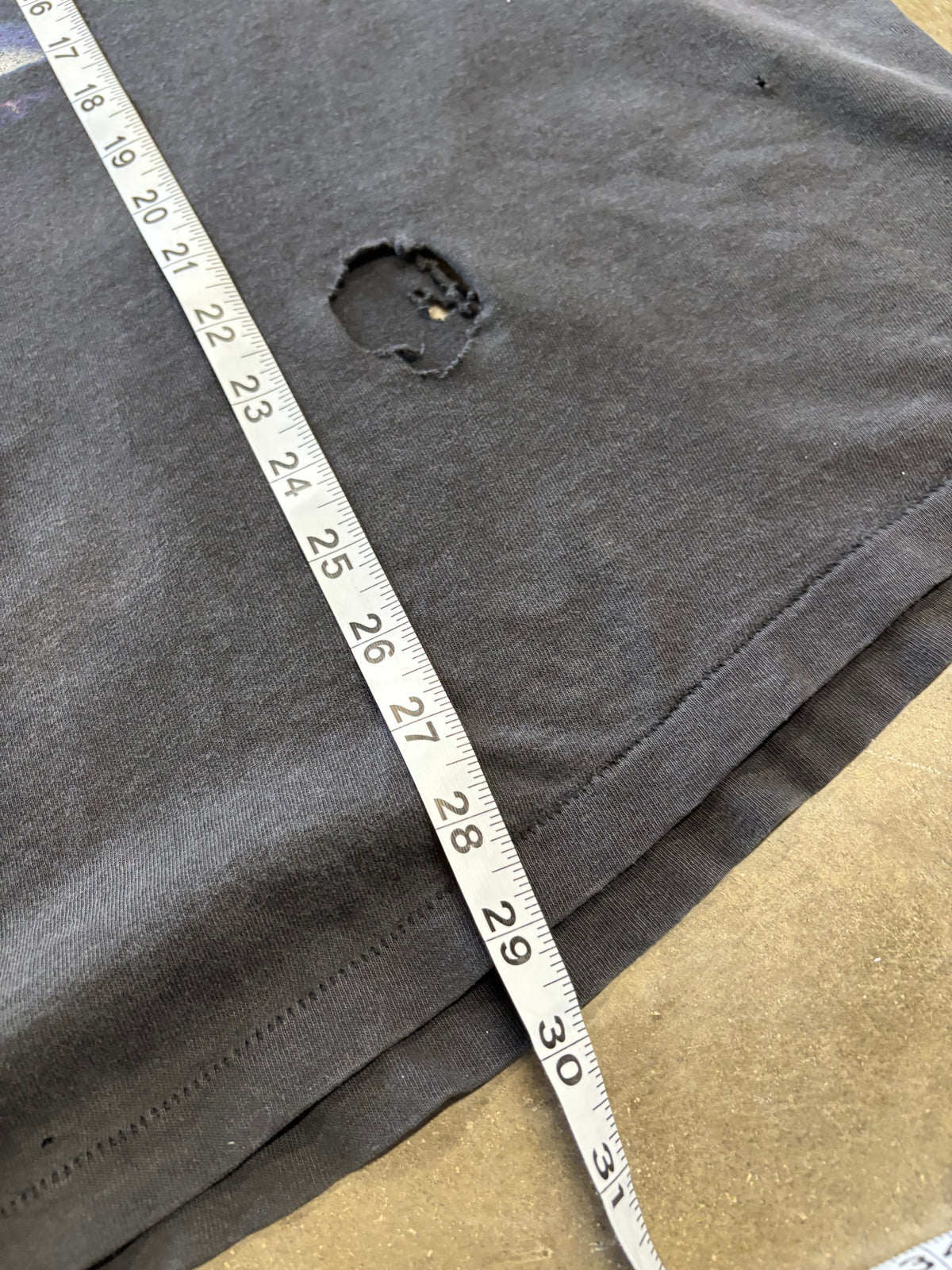 Vintage faded and thrashed Harley Davidson ride the lightning long sleeve size extra large