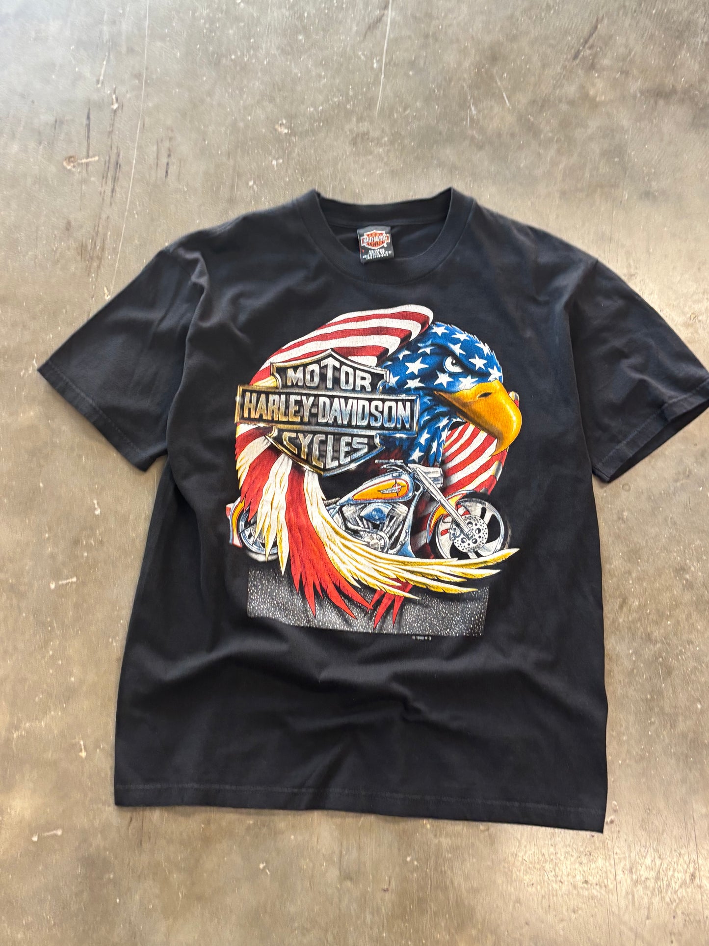 Vintage Harley Davidson American Eagle shirt size large