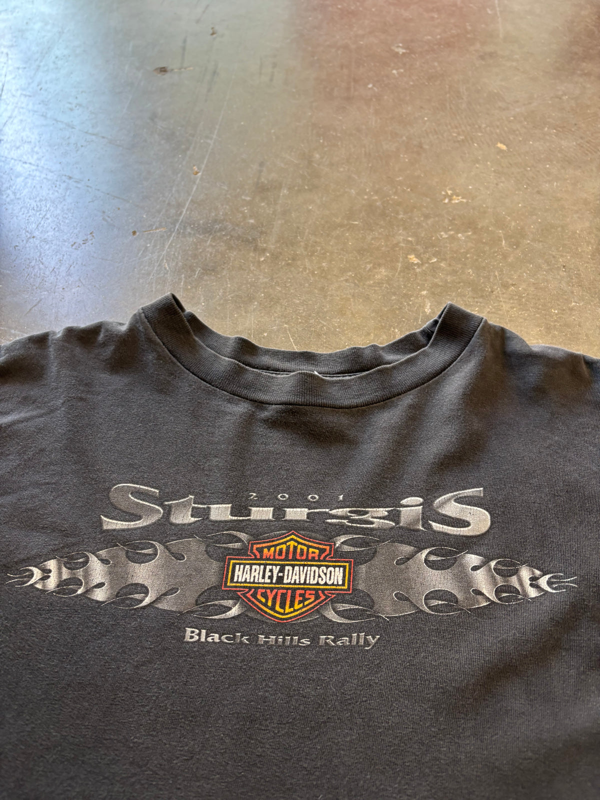 Vintage Harley Davidson Sturgis blade long sleeve size large