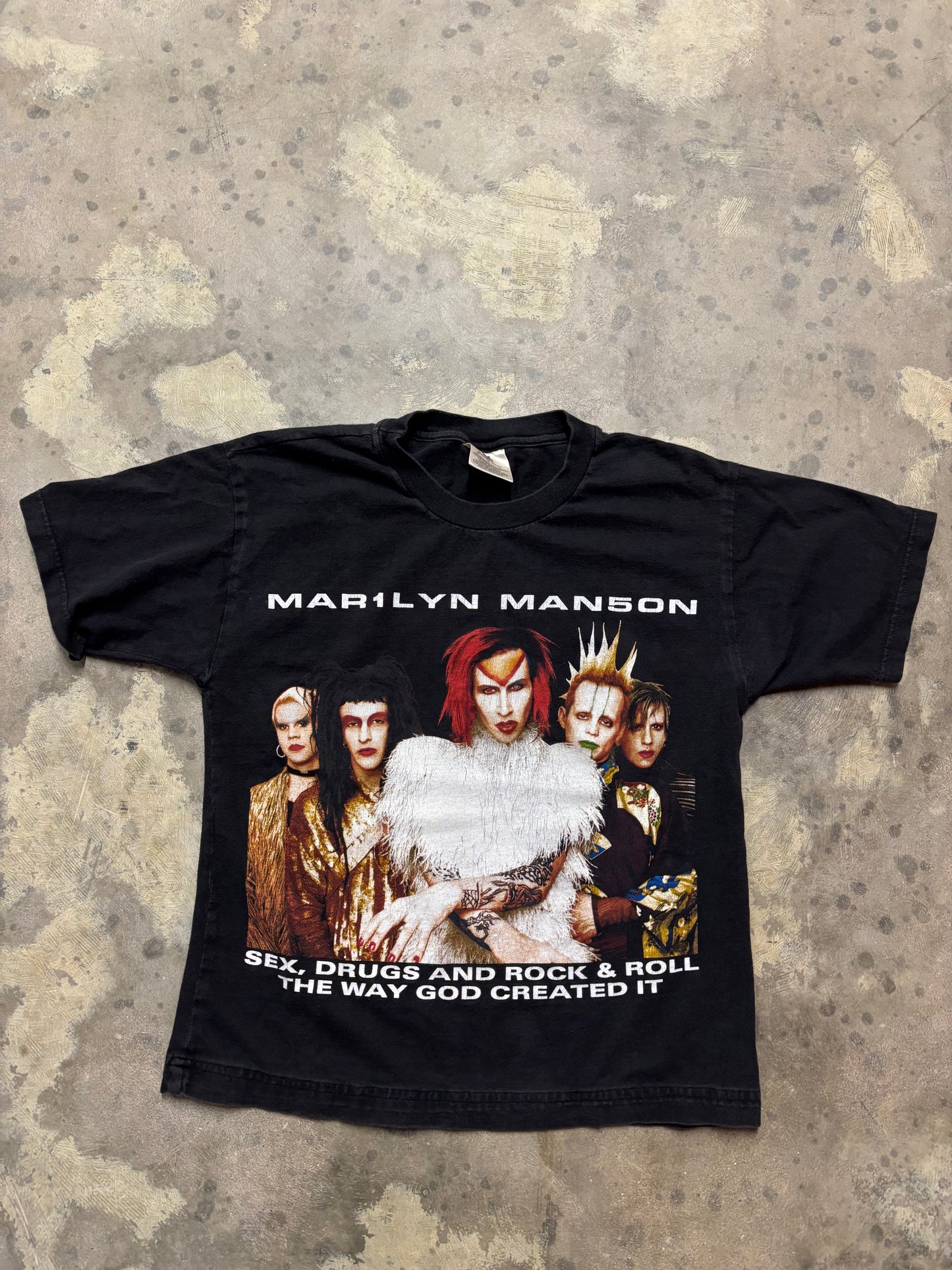 Vintage Marilyn Manson shirt size medium read description