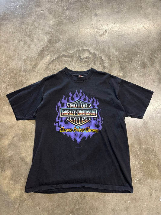 Vintage Chrome sweet chrome Harley shirt size xxl