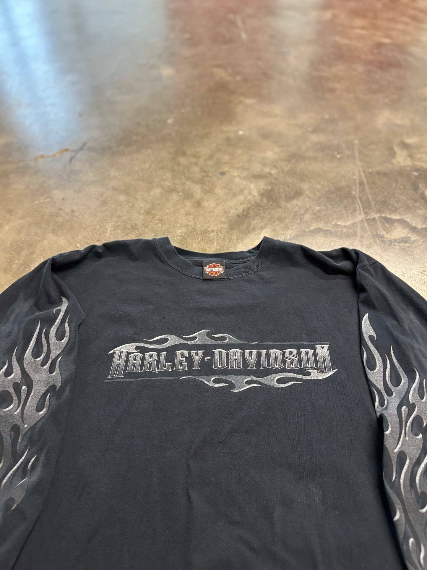 Harley Davidson chrome longsleeve size xl