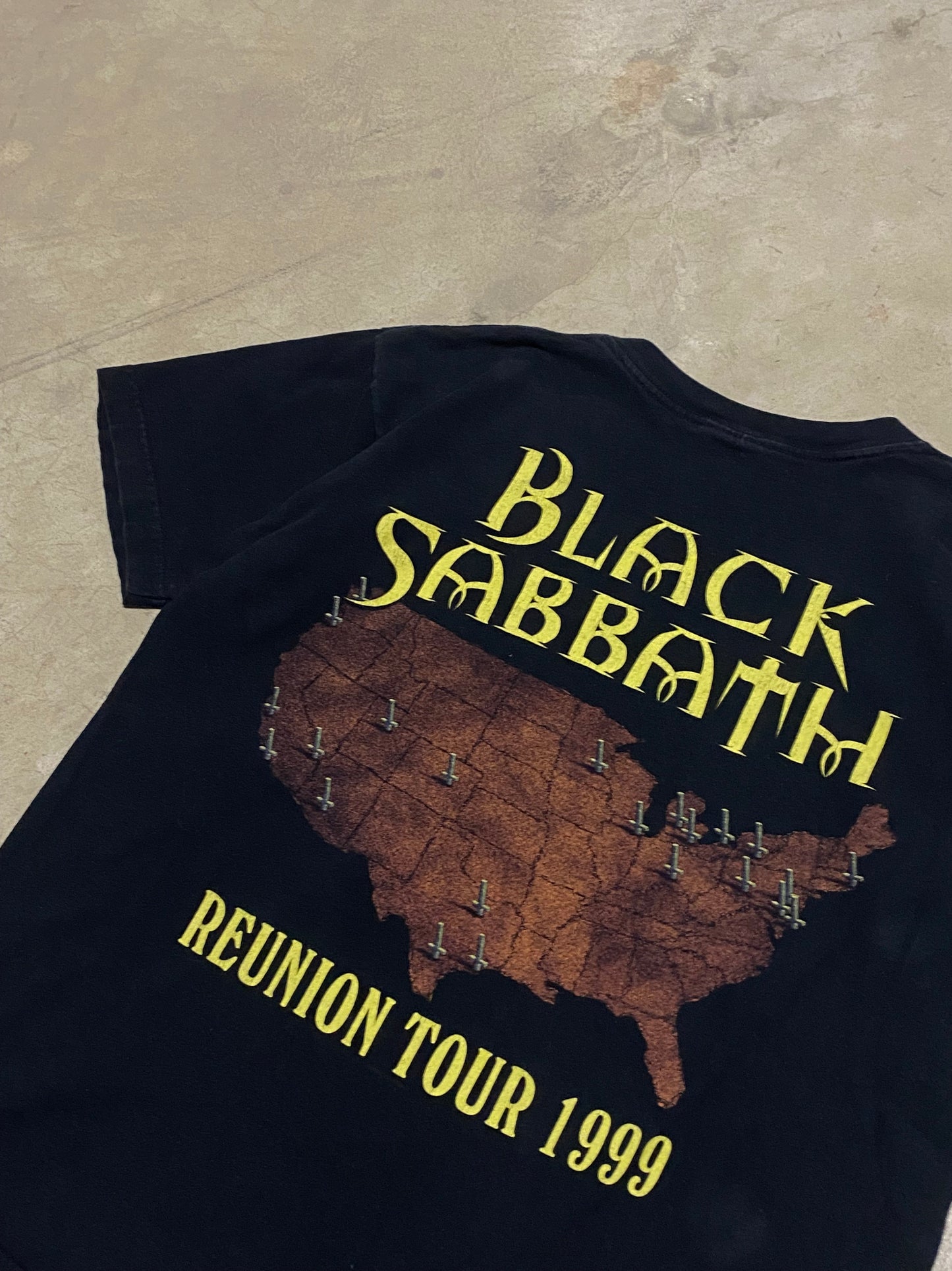 Vintage Black Sabbath 1999 Tour shirt Size Large