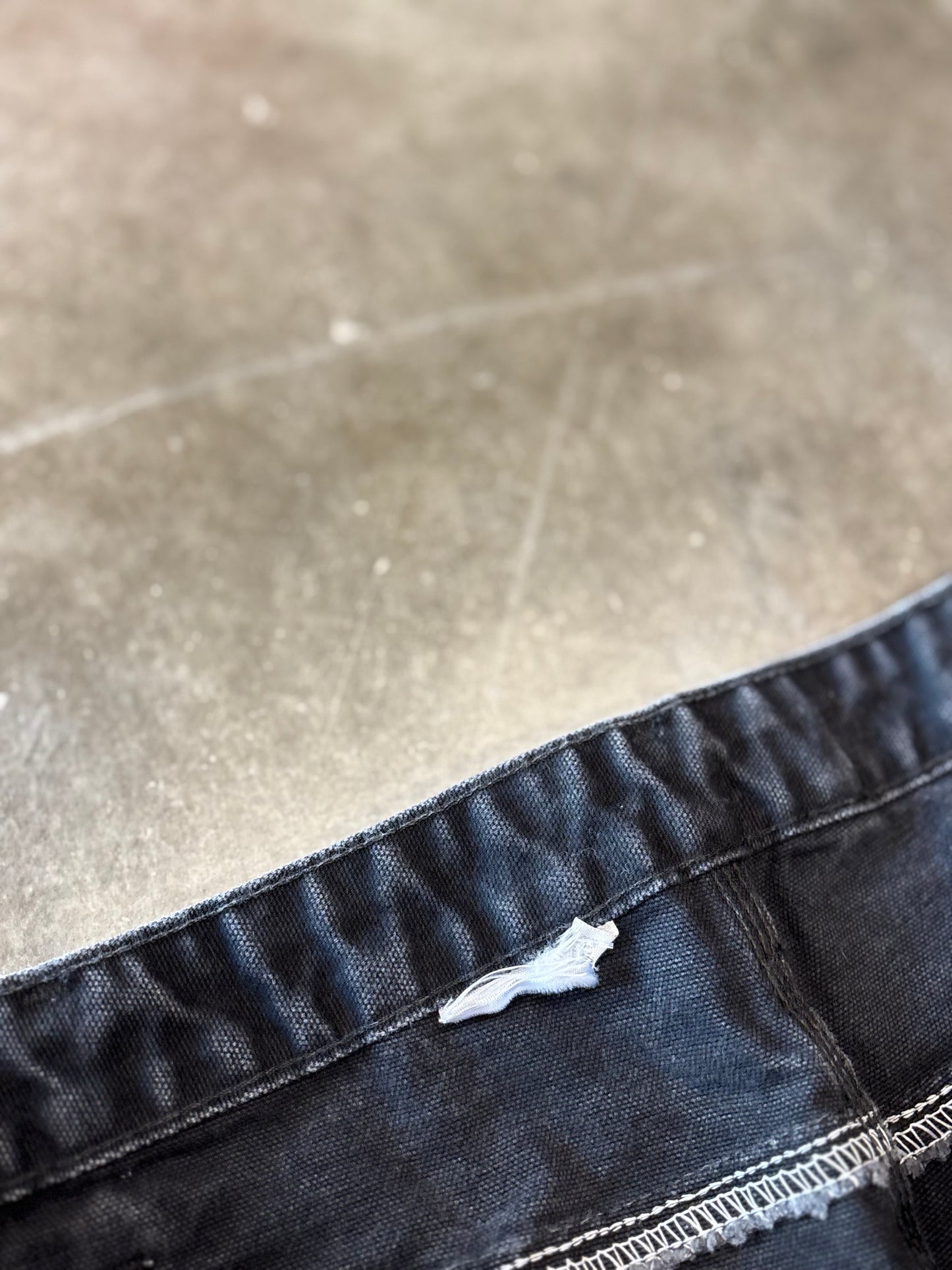 Vintage Carharrt Black double knees