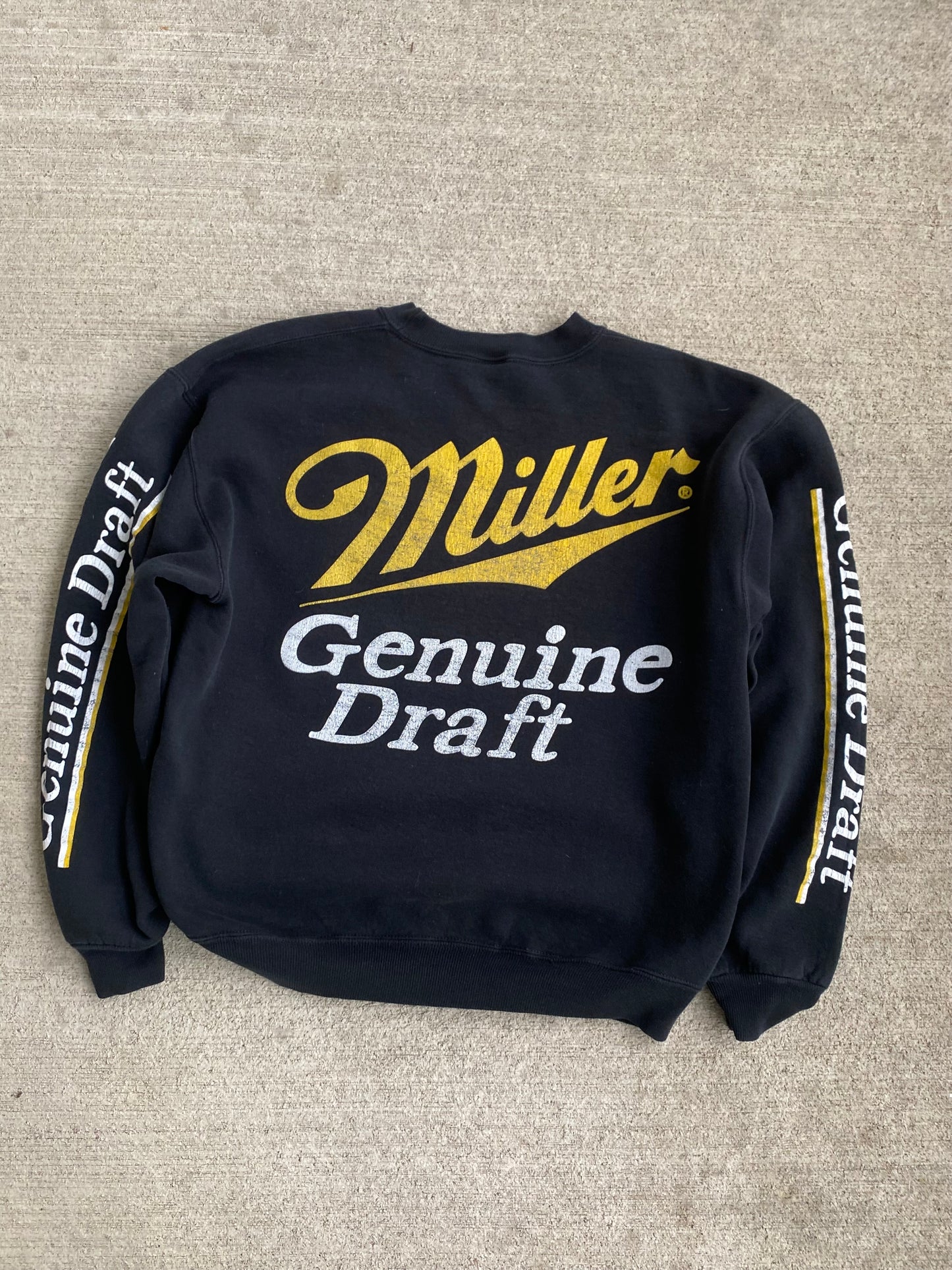 Vintage Miller Genuine Draft sweatshirt size medium