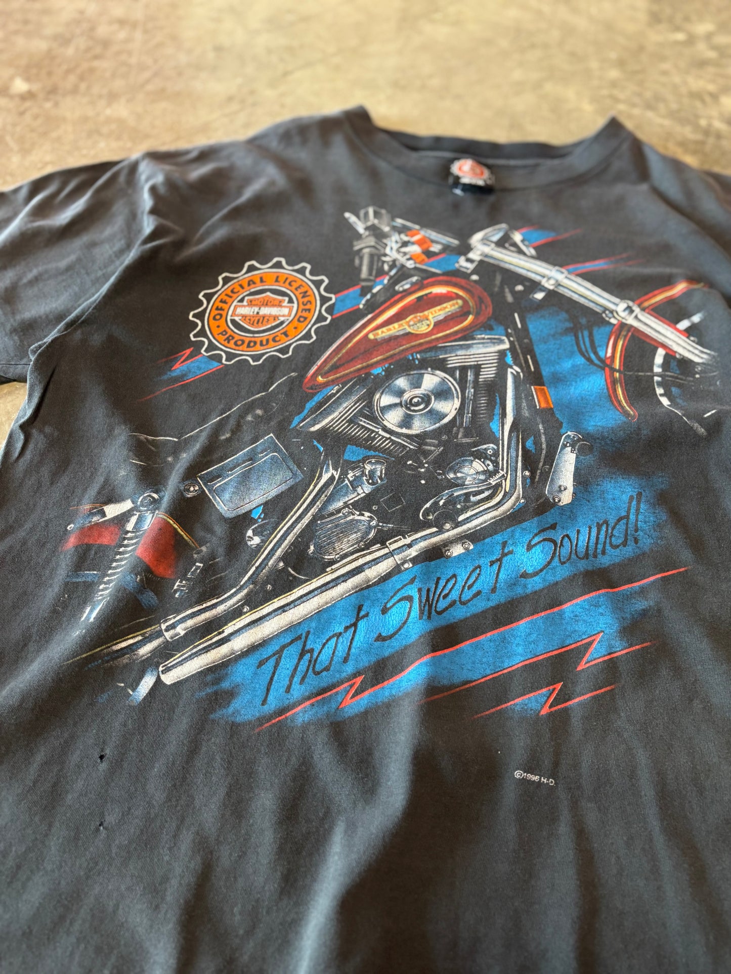 Vintage Harley Davidson that sweet sound shirt size xl