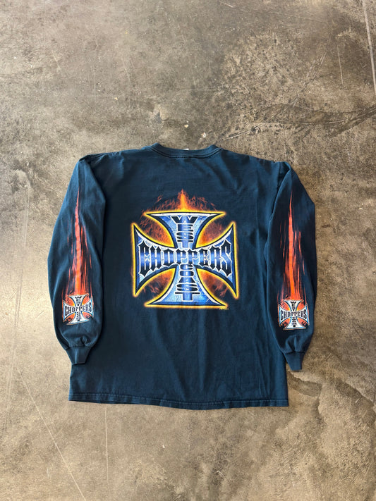 Vintage West Coast Choppers for life long sleeve size large