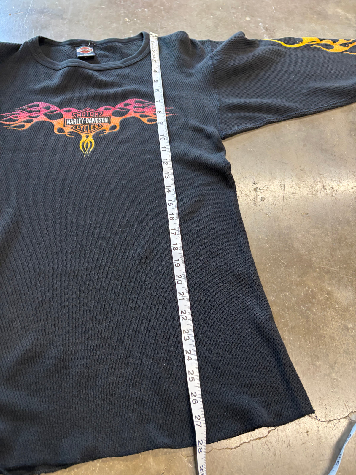 Vintage Harley Davidson Rainbow thermal size xxl fits smaller