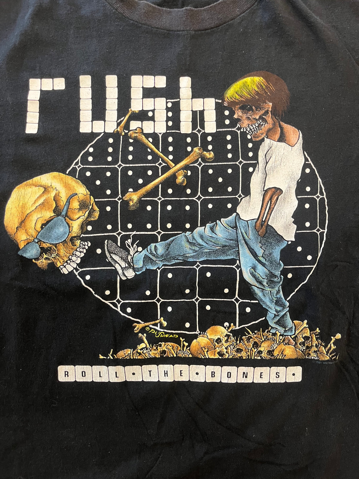 Vintage Rush Pushead shirt size extra large