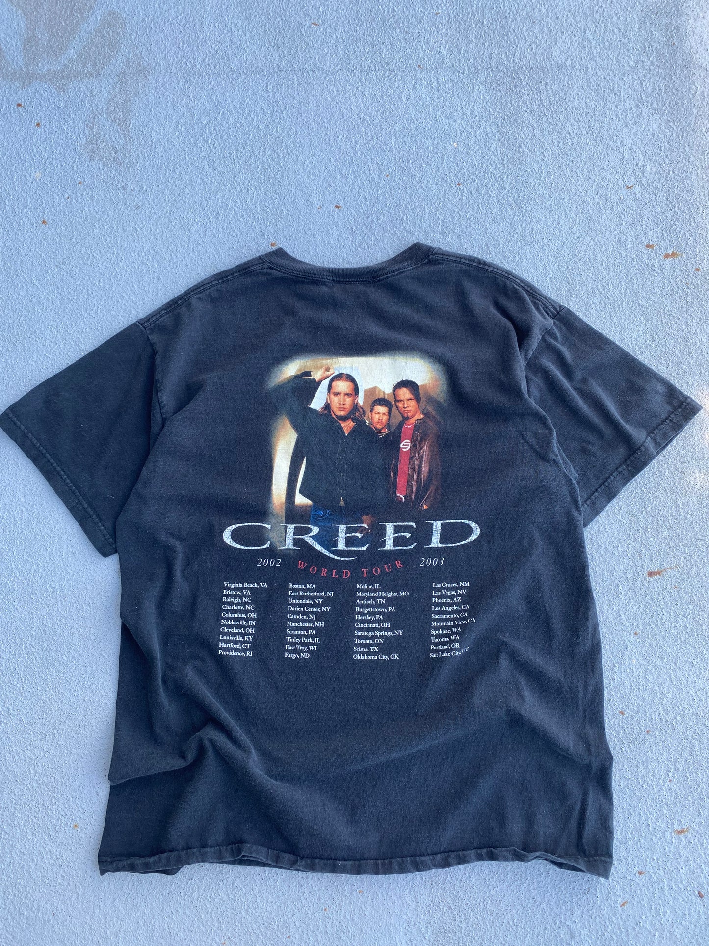 Vintage Creed Band shirt Size Large