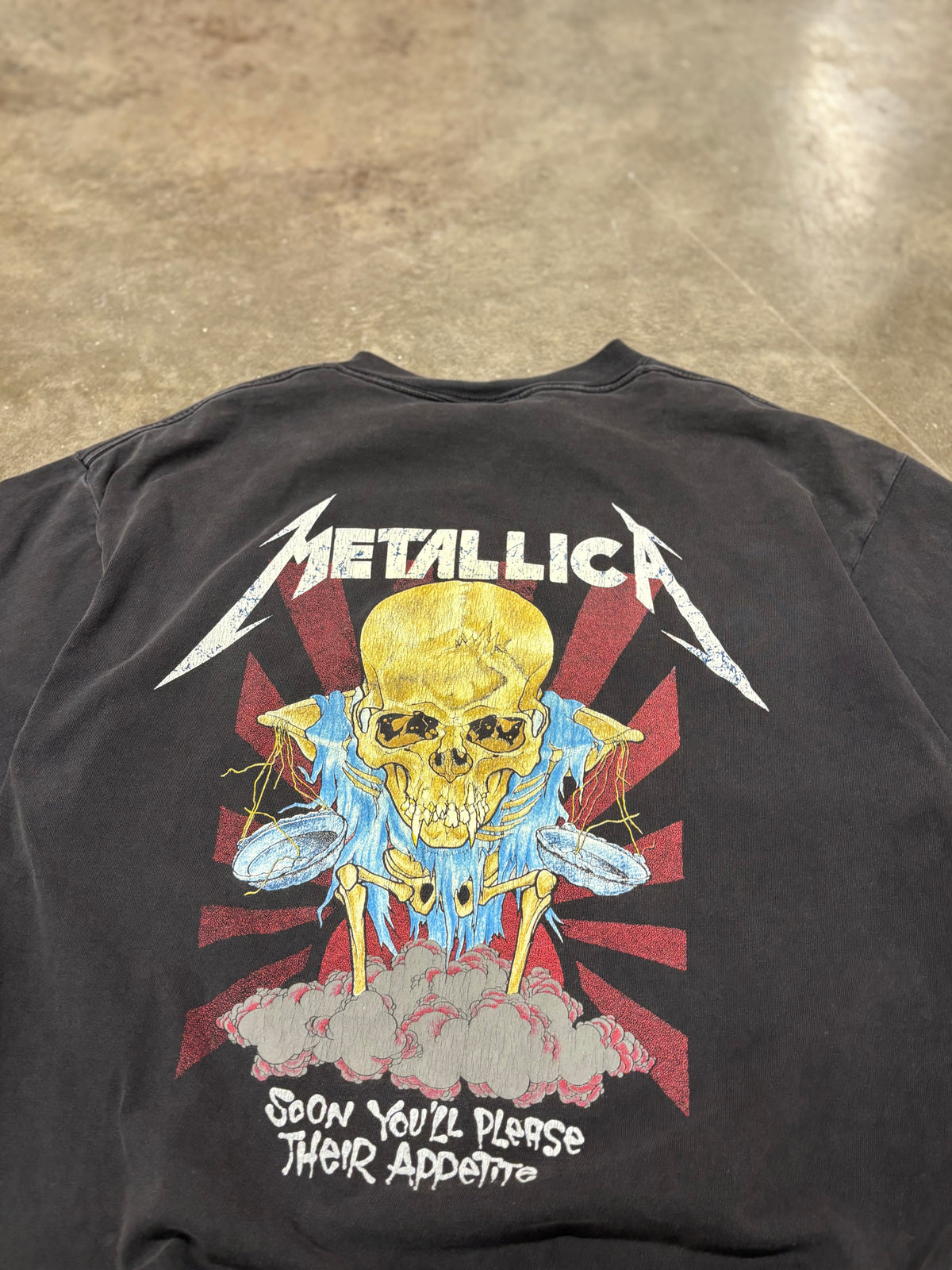 Vintage Metallica pushead shirt size xl
