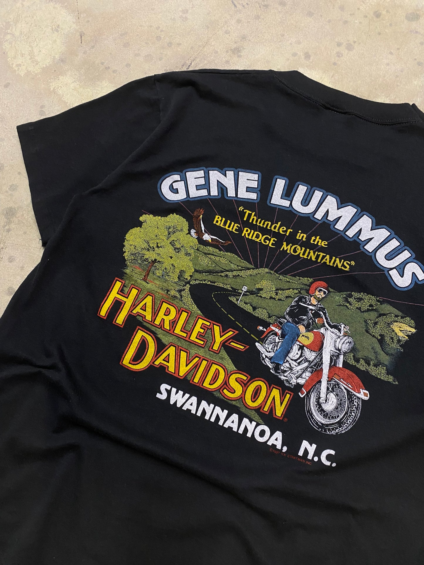 Vintage 80’s Harley Davidson dragon shirt size extra large