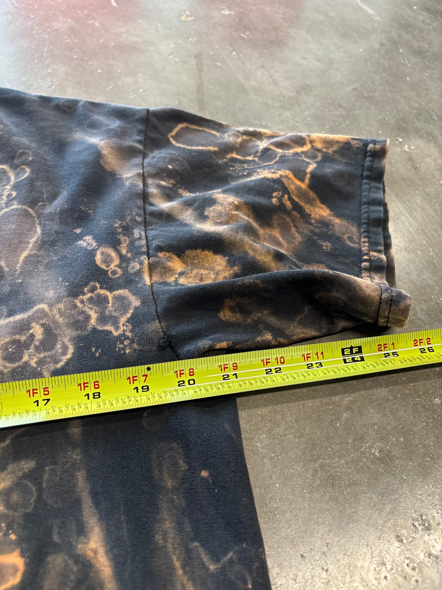 Vintage Nirvana bleached out vestibule shirt size large