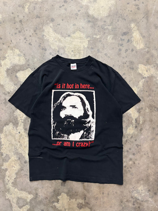 Vintage Charles Manson shirt size large