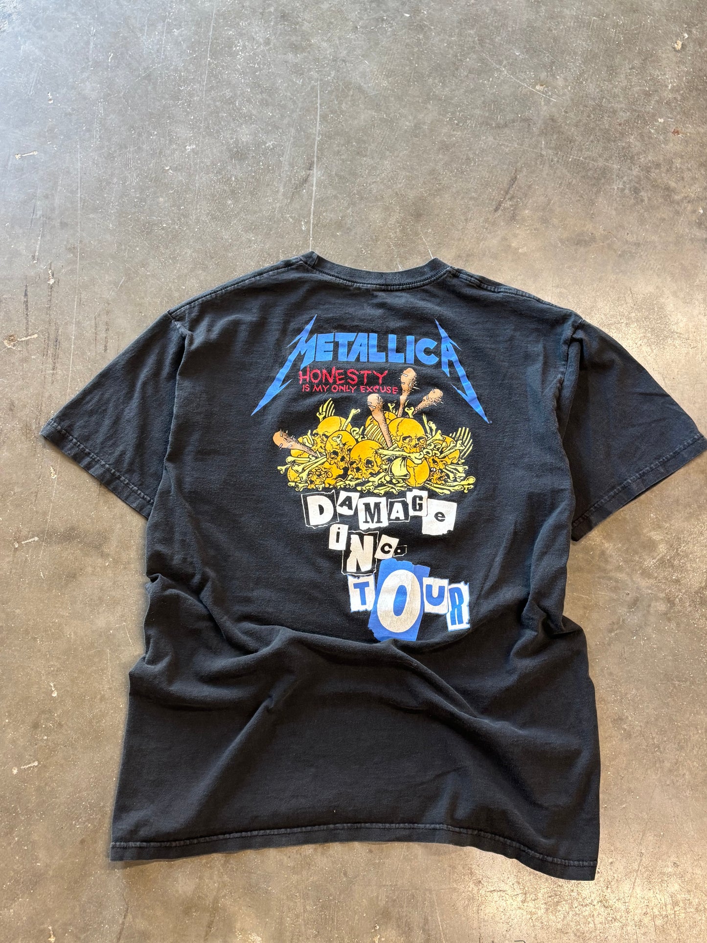 Vintage Metallica 1994 Damage Inc shirt size xl