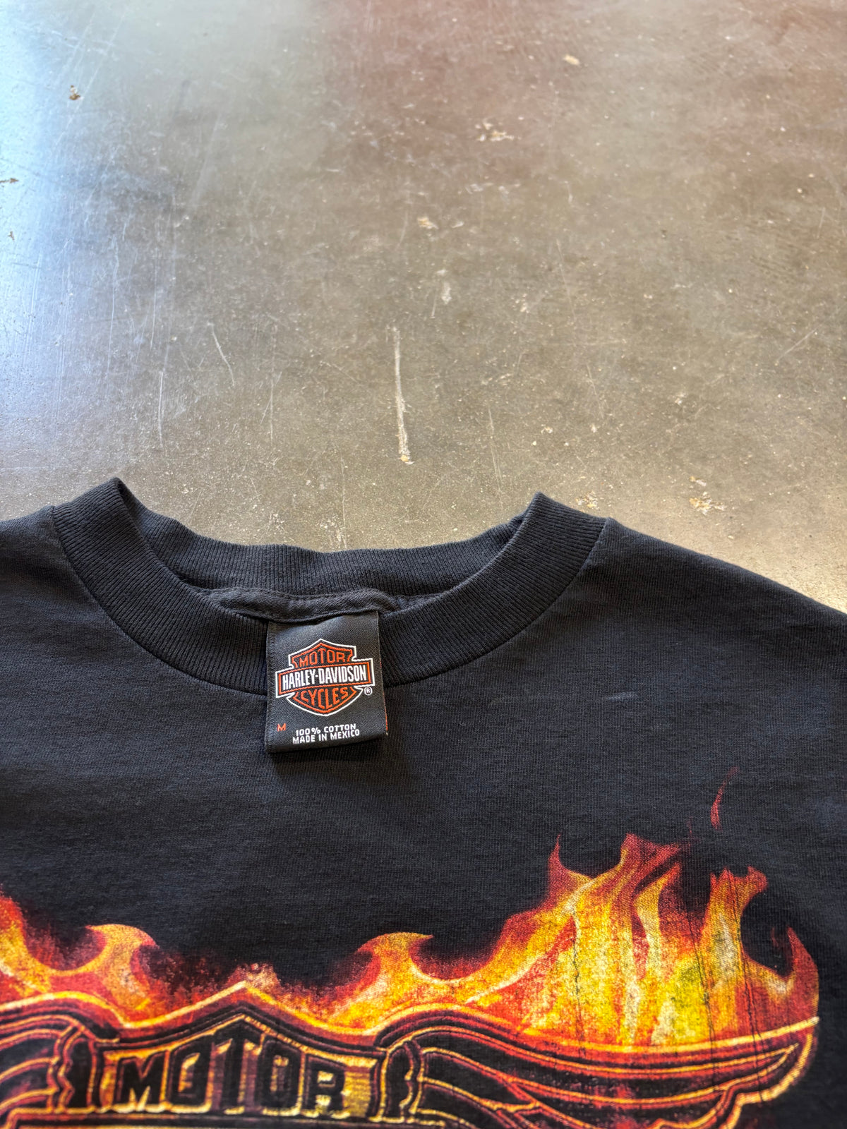 Harley Davidson flame long sleeve size medium