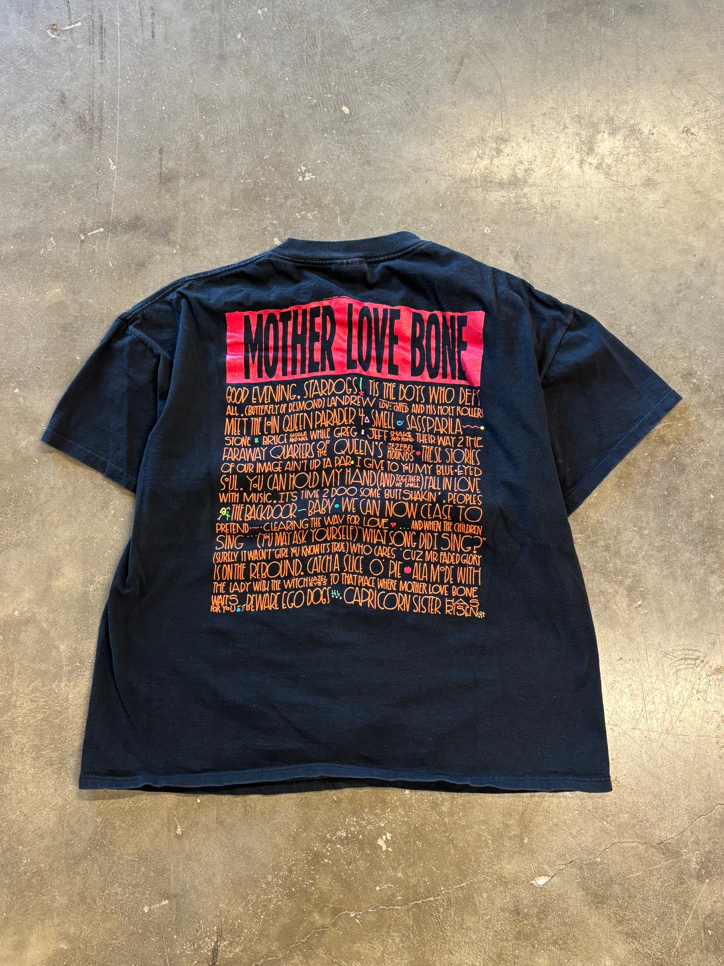 Vintage Mother Love Bone shirt size xl